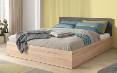 Pat dublu 160/200 Diema + saltea Pat dublu 160/200