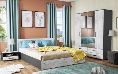 Set dormitor Astoria + saltea 160/200 Set dormitor + saltea 160/200