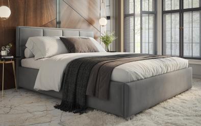 Pat dublu tapitat 180/200 Delanta Pat dublu tapitat 180/200