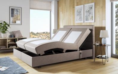 Pat dublu Carmela Boxspring Pat dublu Boxspring 160/200 + mecanism electric