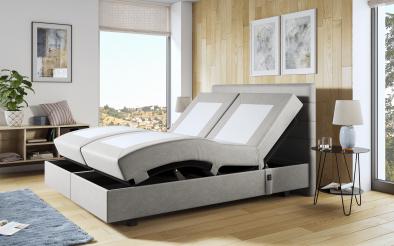 Pat dublu Carmela Boxspring Pat dublu Boxspring 160/200 + mecanism electric