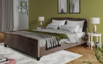 Pat dublu Sevena pentru saltea cu doua fete 160/200 Pat dublu 160/200