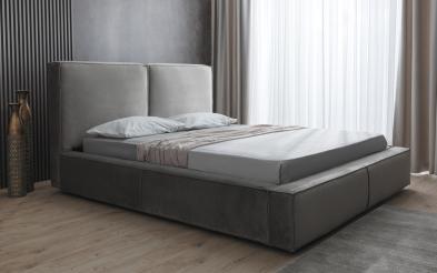 Pat dublu tapitat Colina pentru saltea 180/200 Pat dublu tapitat pentru saltea 180/200