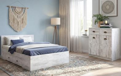 Set dormitor 160/200 Tiara XS Set dormitor 160/200