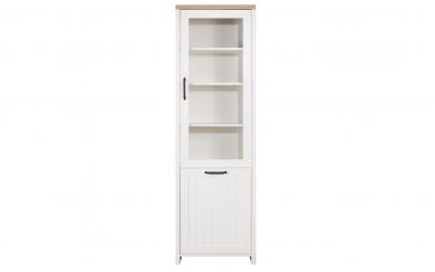 Dulap - vitrina Bianca Dulap vitrina, L59.5 B37 H191.5 cm