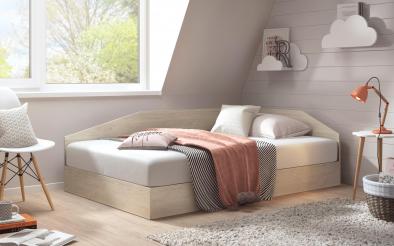Pat Ralitsa + saltea cu o fata Neo Dream 120/190 Pat + saltea 120/190