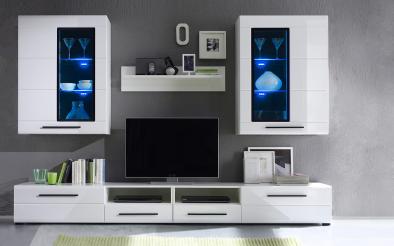 Biblioteca Salex  + iluminare LED Biblioteca + iluminare LED,L280 B45 H190 cm