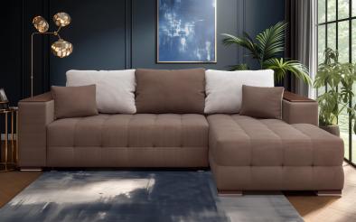 Coltar Melvin Spring S cu sezlong + brat mini etajera Coltar cu sezlong + brat mini etajera, L250 B90/158 H69 cm