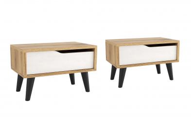 Set noptiere Morano M, 2 buc. Set noptiere , L50 B35 H35 cm