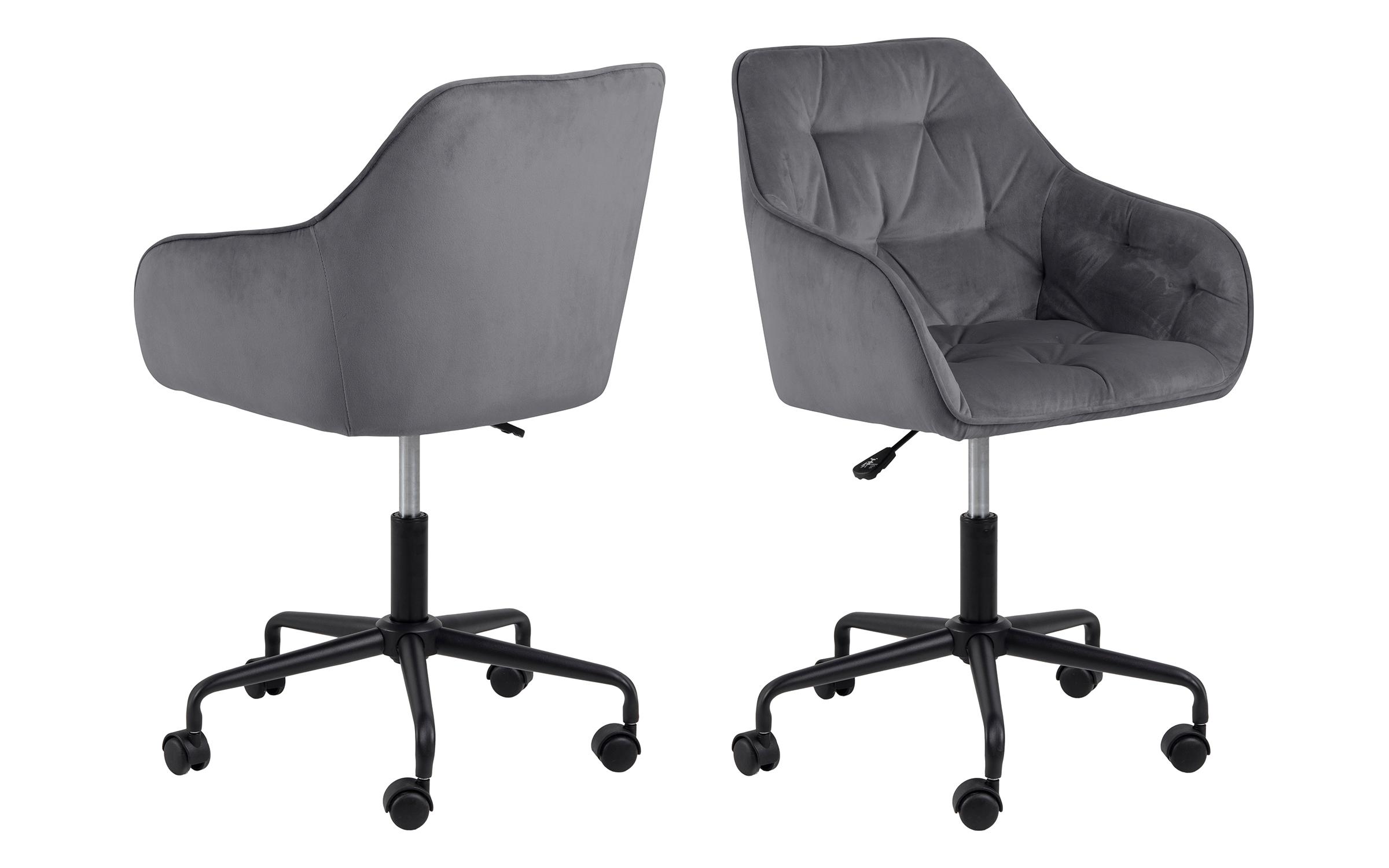 Scaun de birou Brouk, gri  4