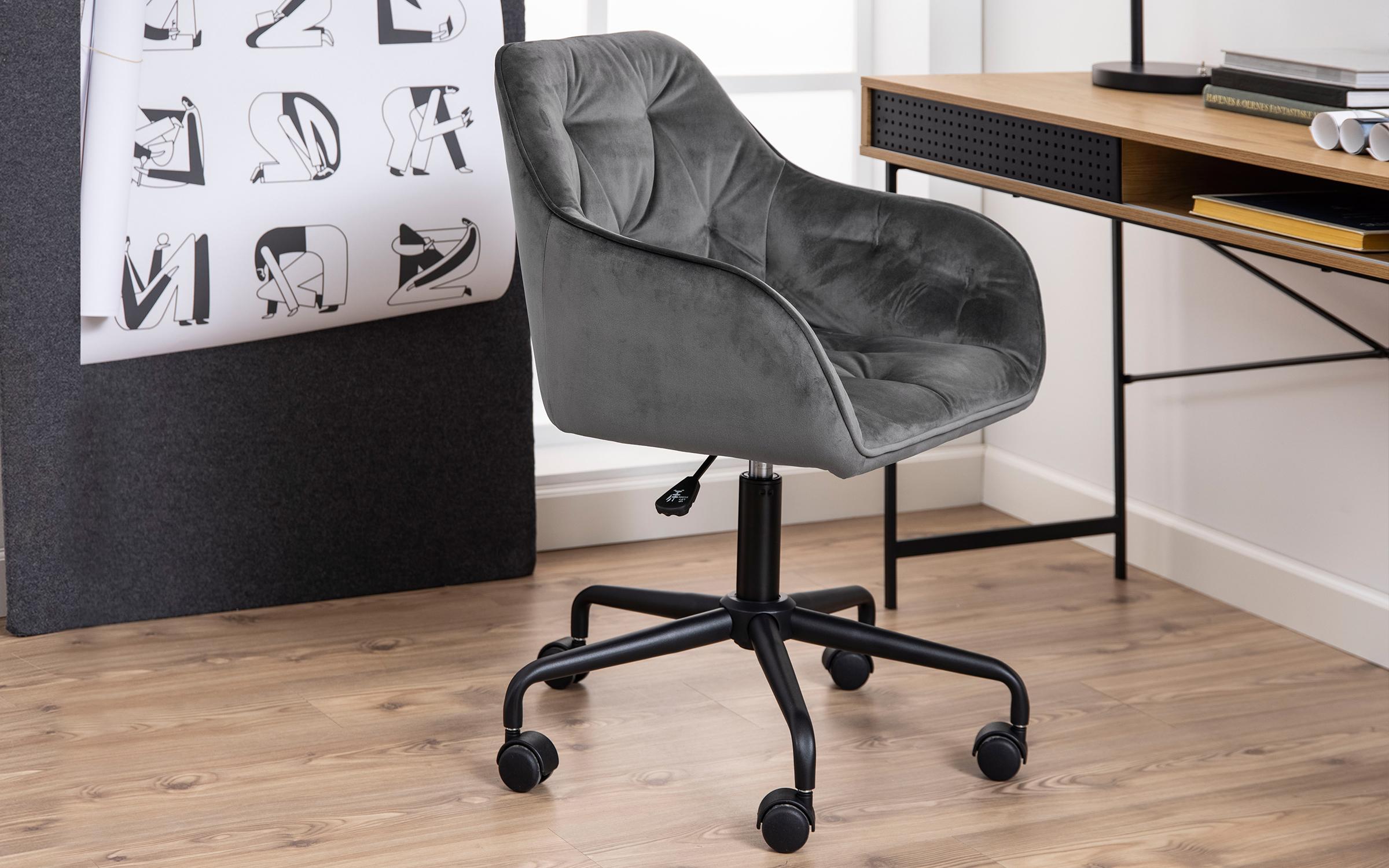 Scaun de birou Brouk, gri  1