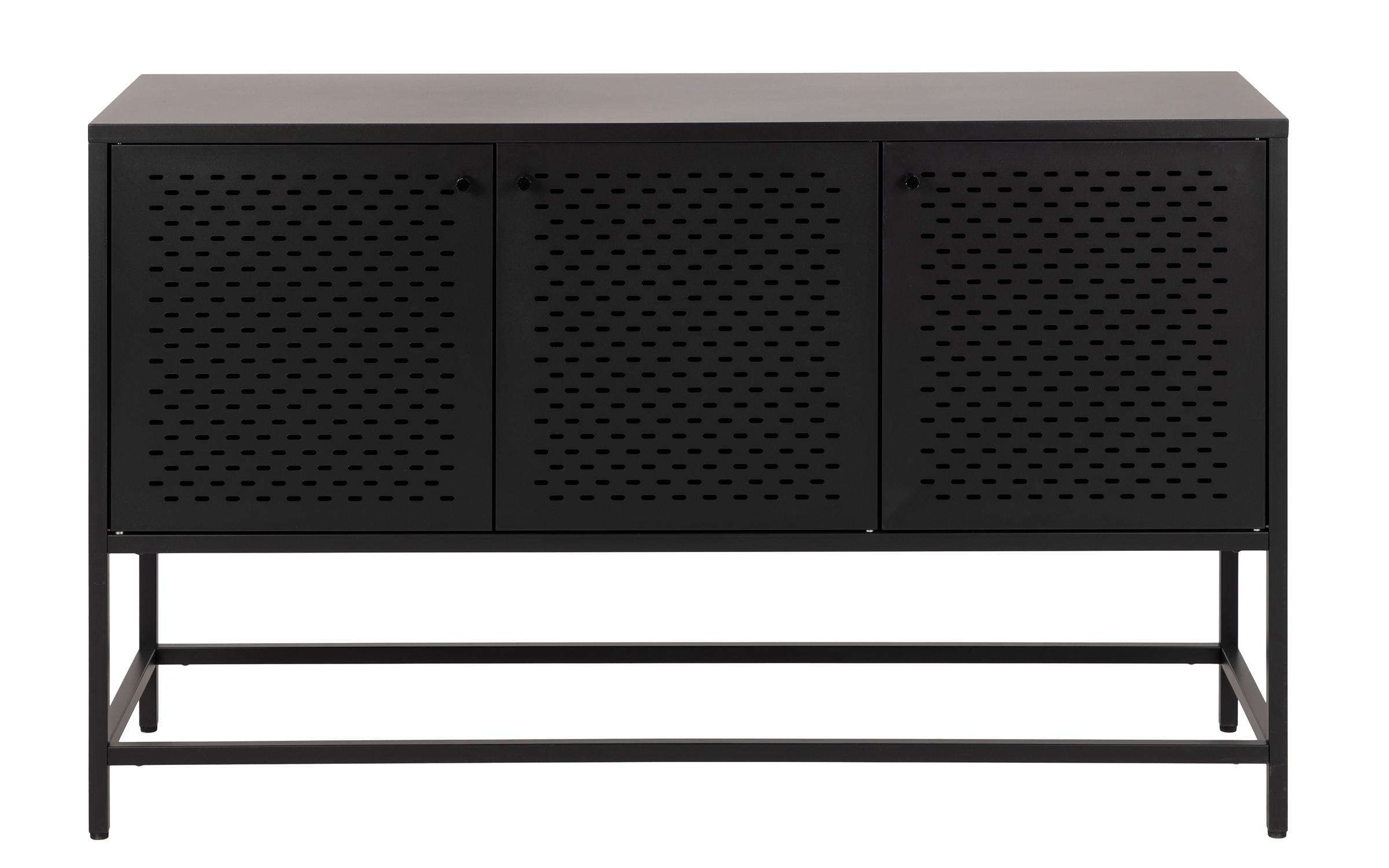 Comoda New Castle, negru 4