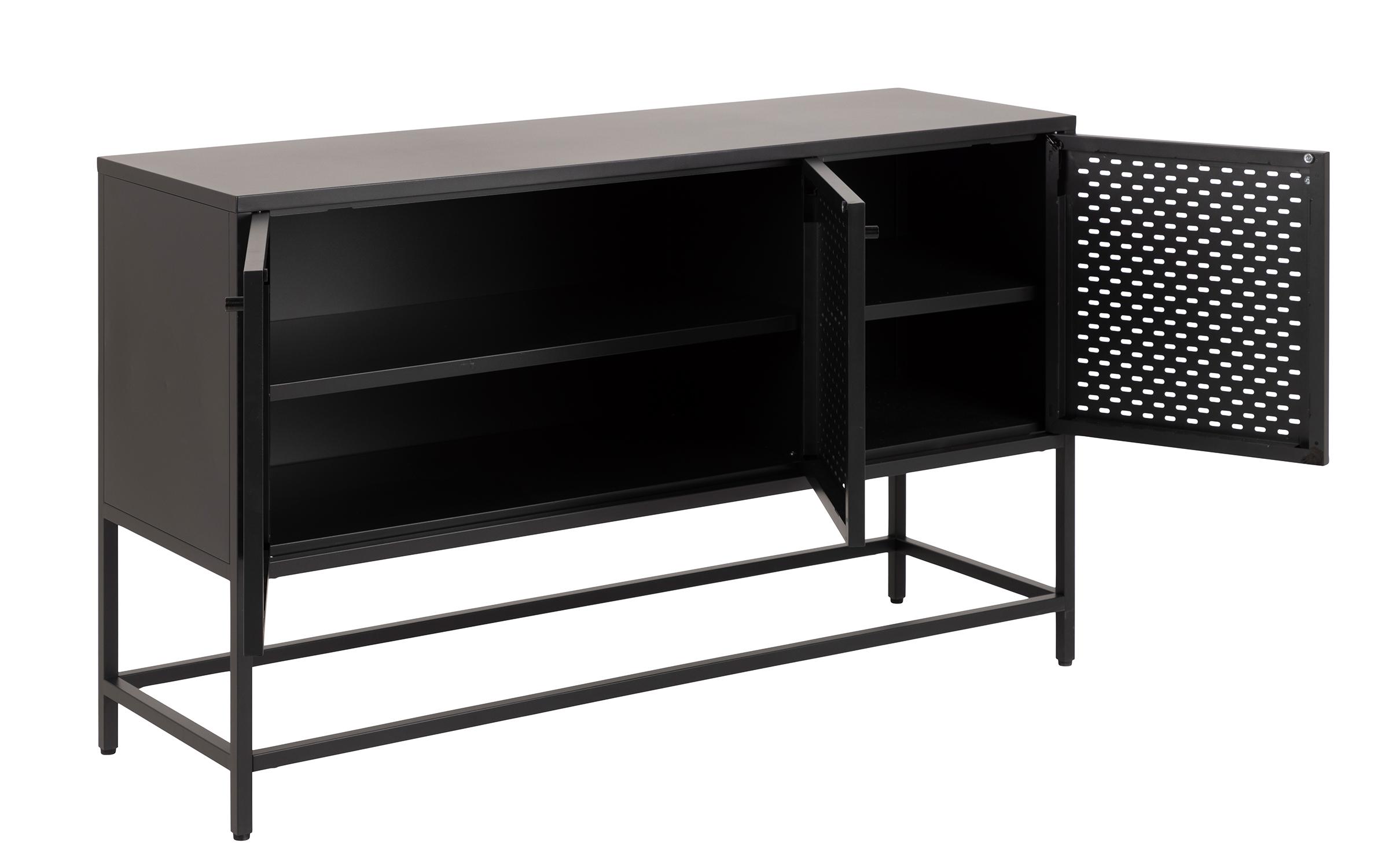 Comoda New Castle, negru 5