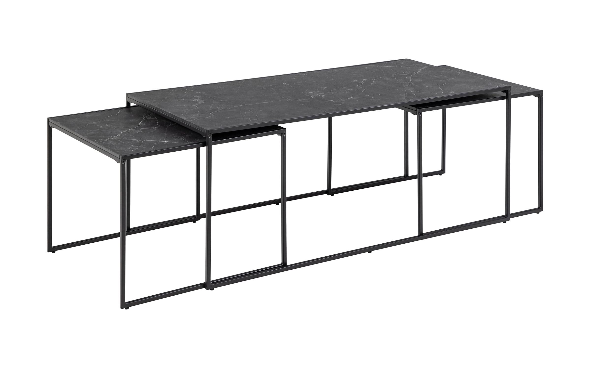Set masute de cafea Infinity A, negru  6