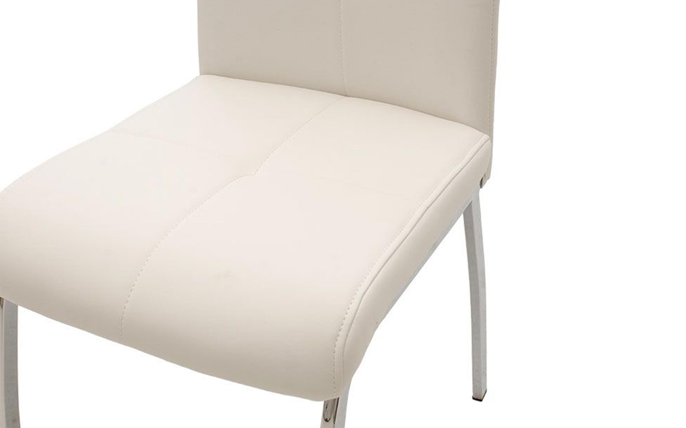 Scaun de masa Ariadne, alb  6