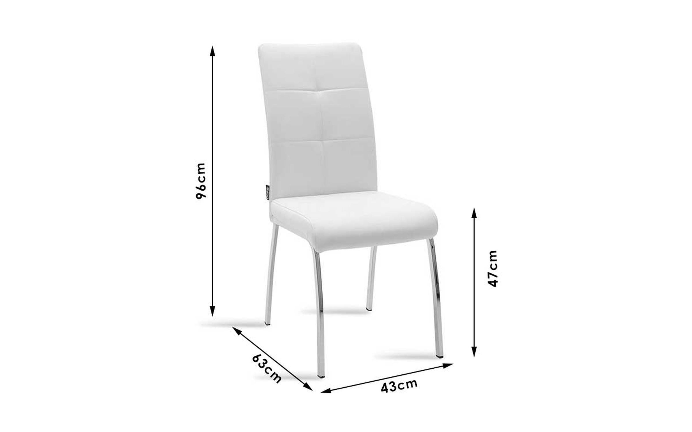 Scaun de masa Ariadne, gri  2