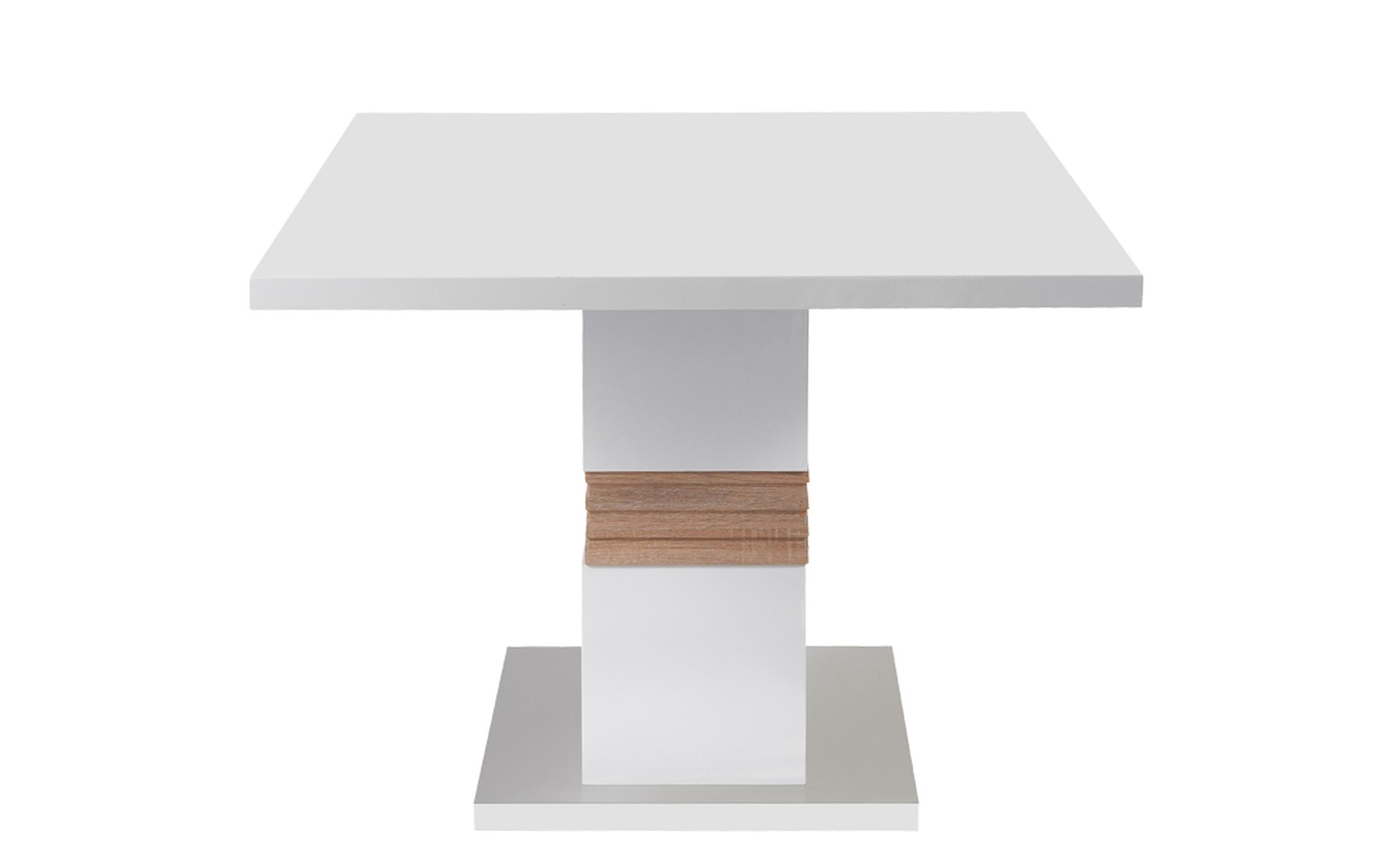 Masa dining Zekrin, alb  2