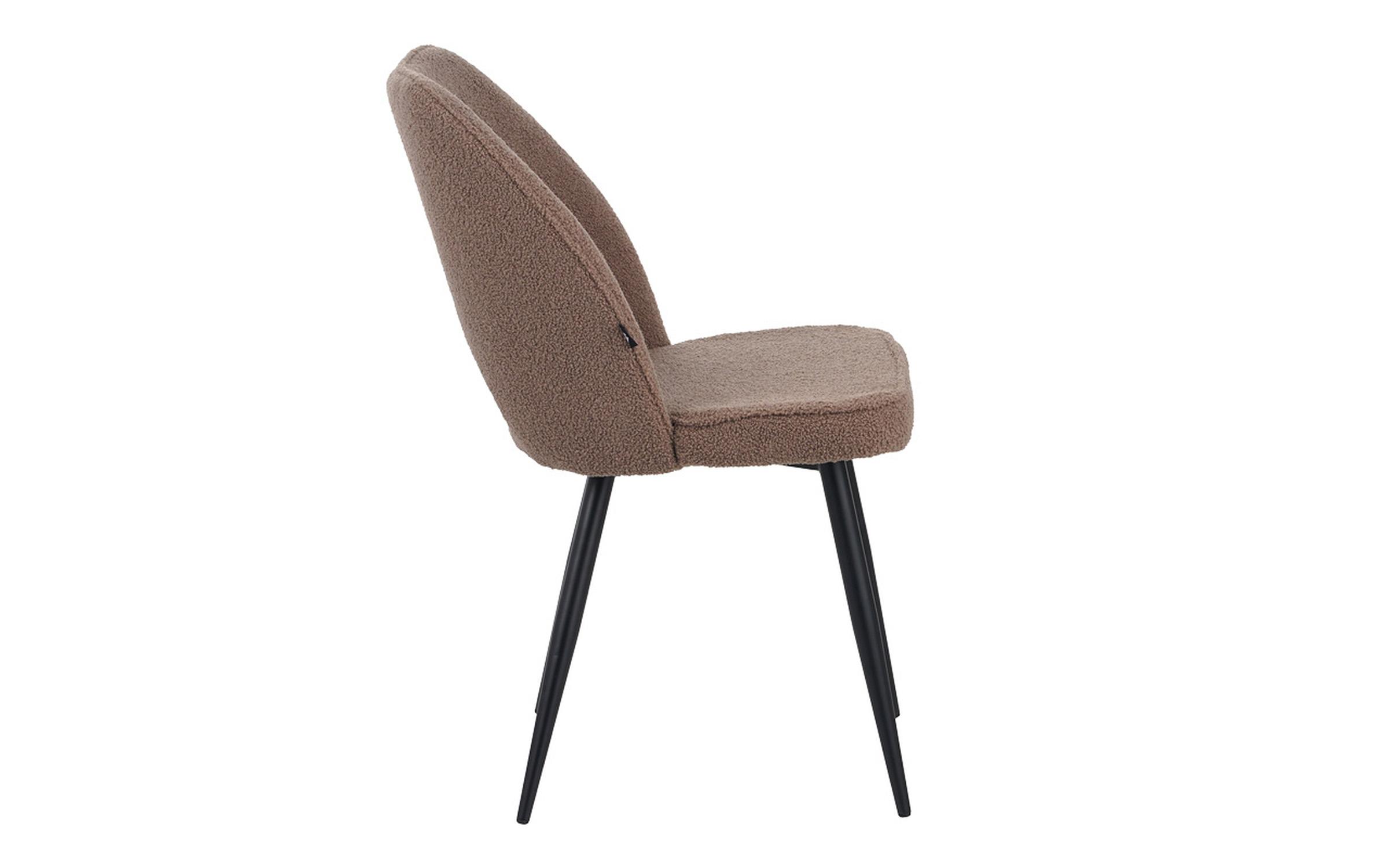 Scaun de masa Renish, cappuccino + negru  3