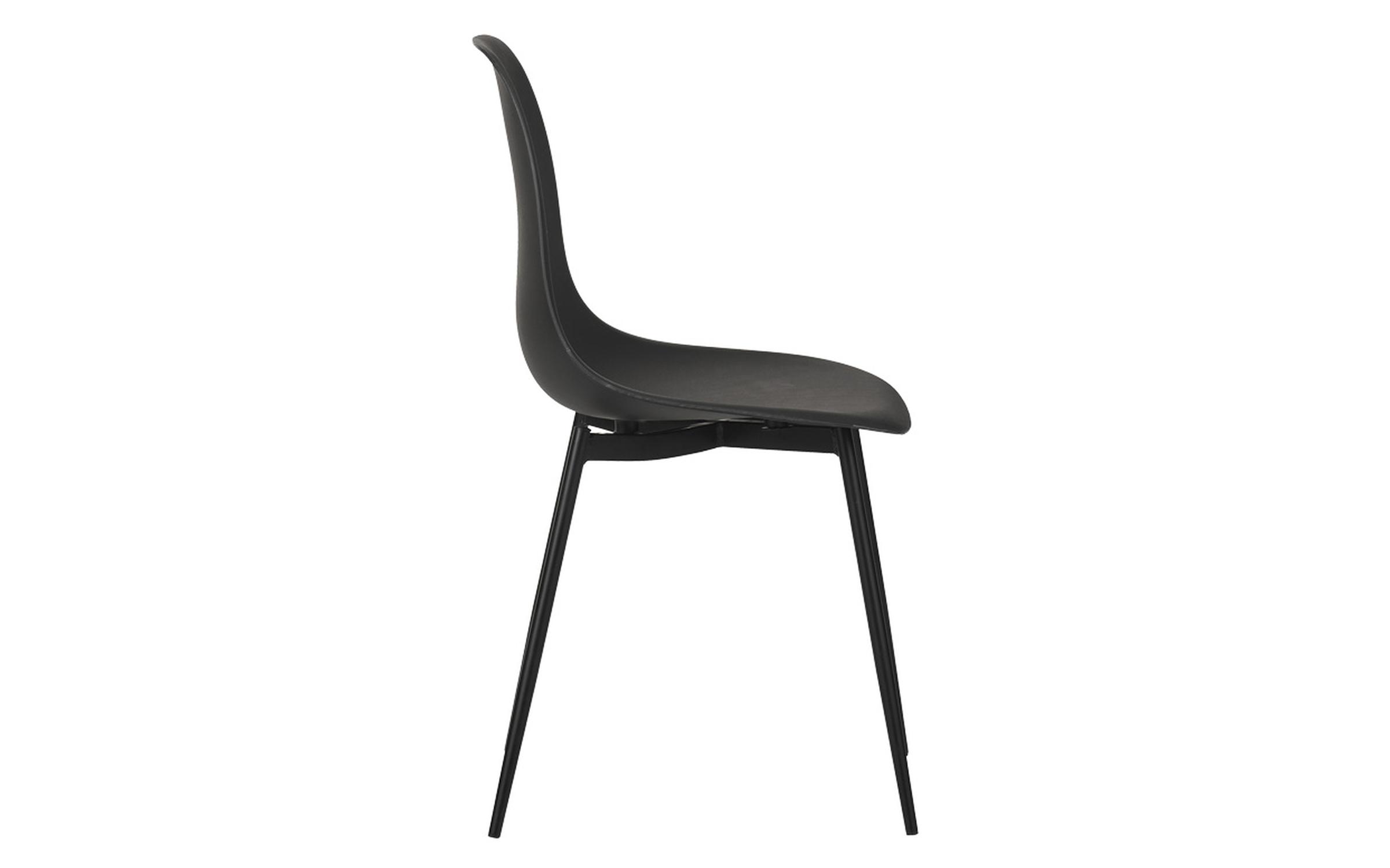 Scaun de masa Balen, negru  4