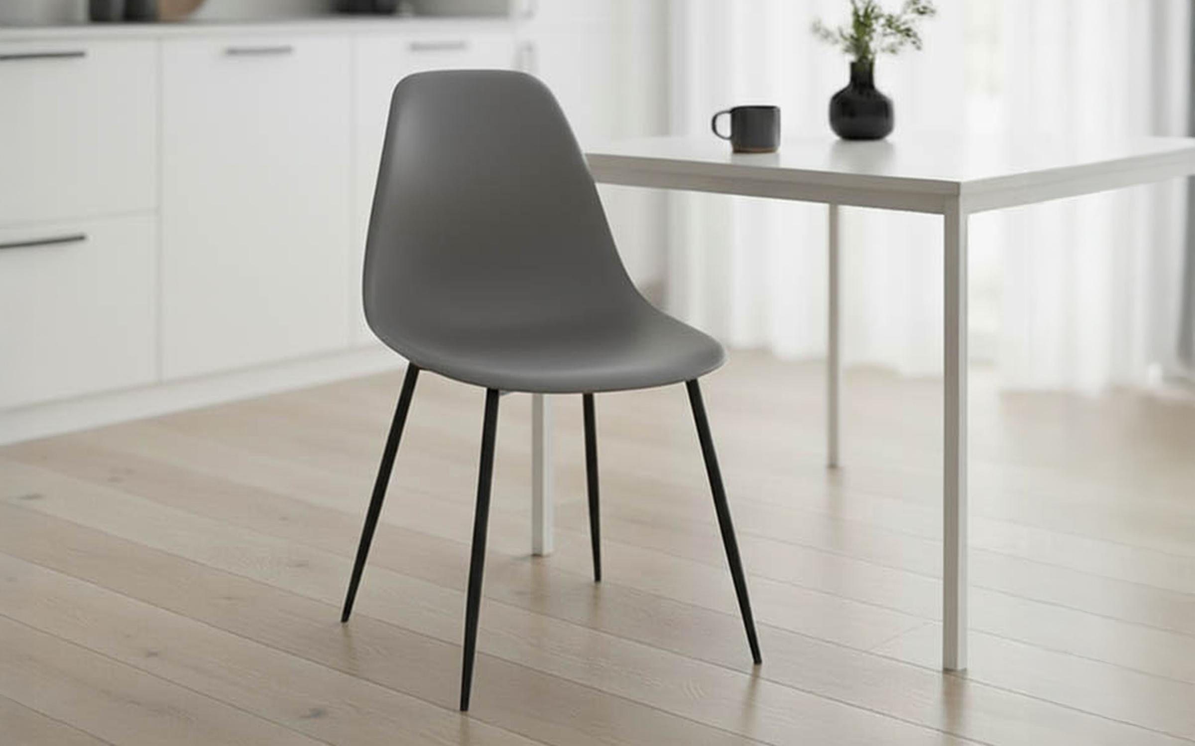 Scaun de masa Balen, antracit  1