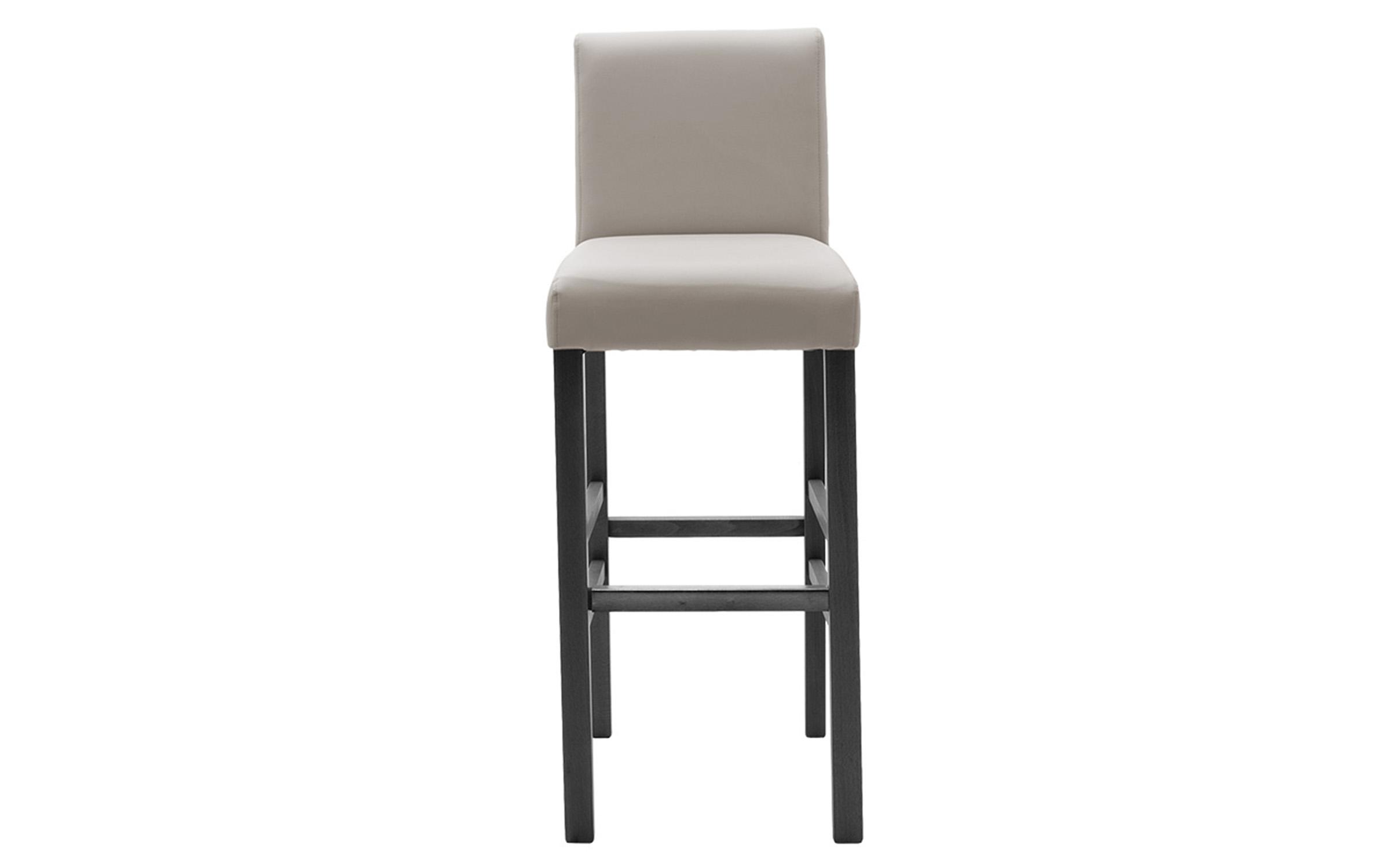 Scaun de bar Bari, gri + negru  4
