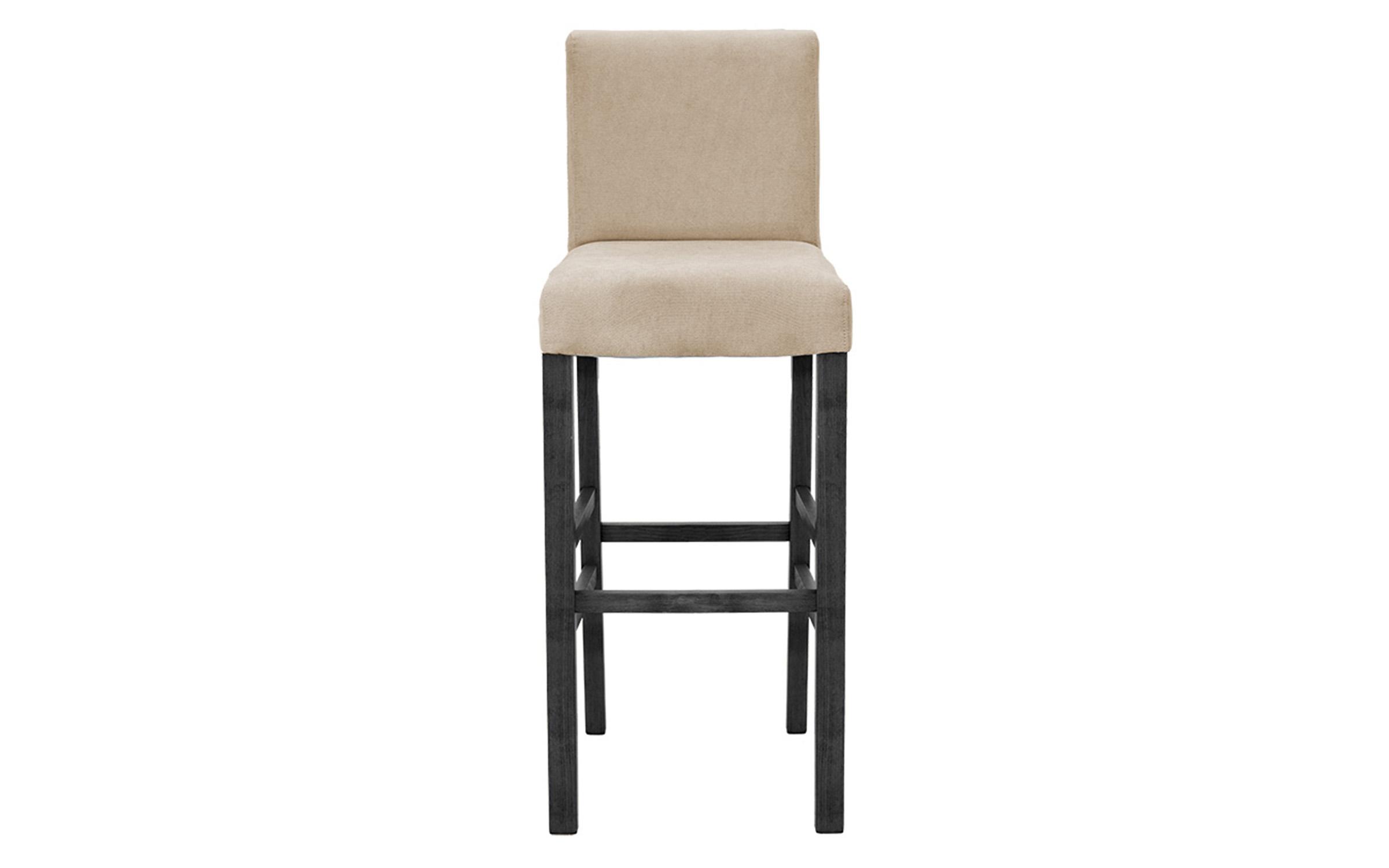 Scaun de bar Bari, ecru + negru  4