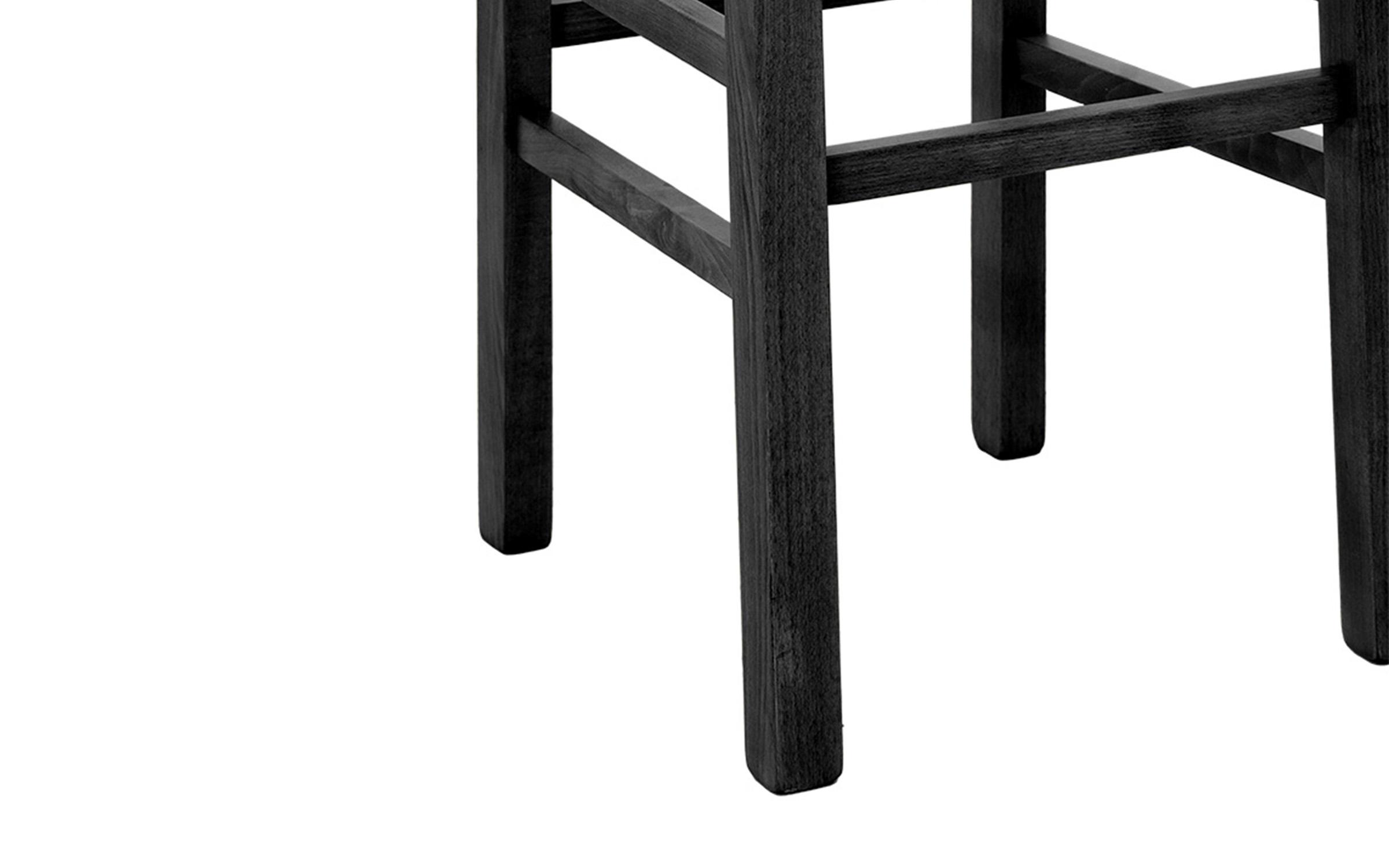 Scaun de bar Bari, maro + negru  6