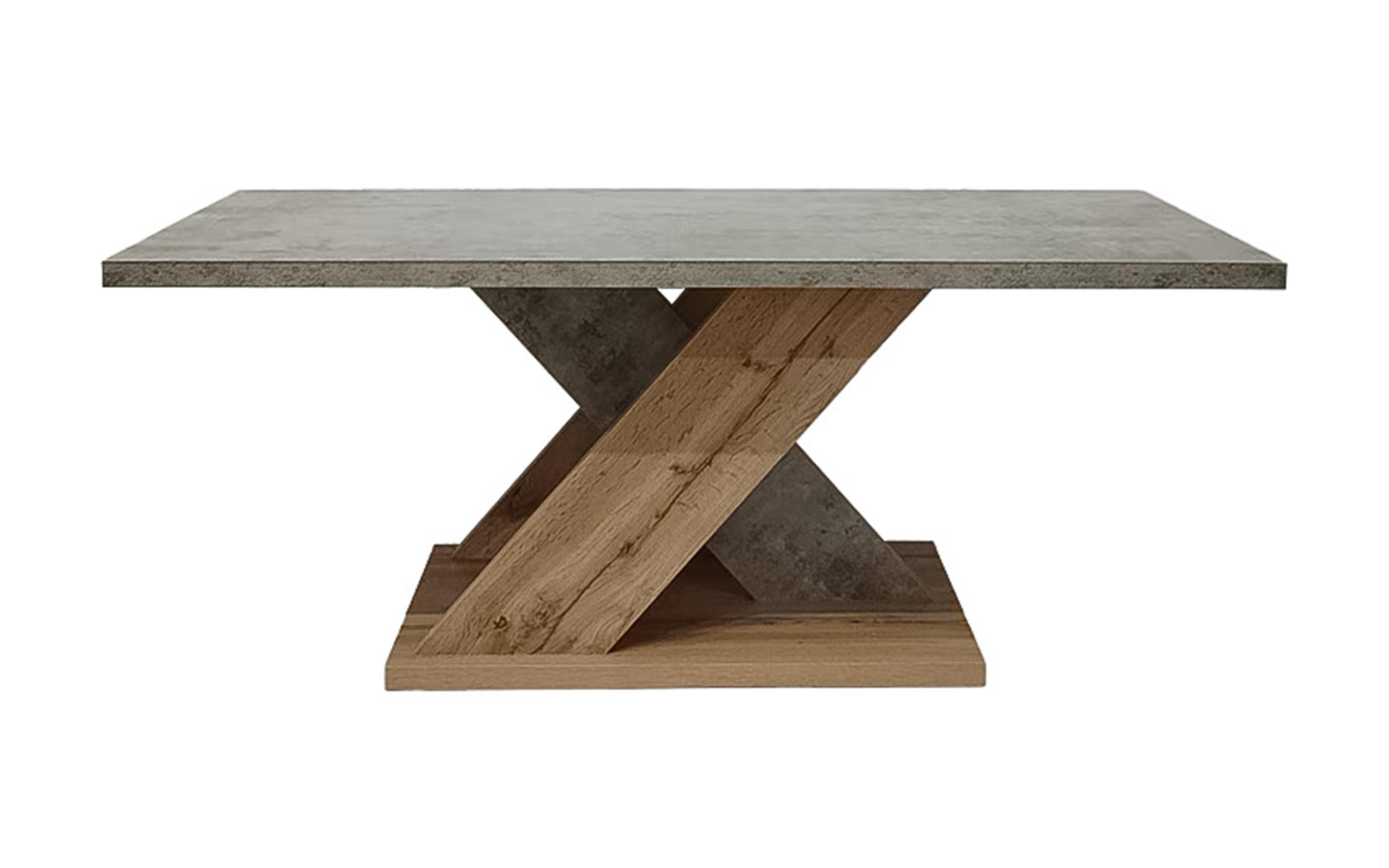 Masuta de cafea Solanj, sonoma + gri  3