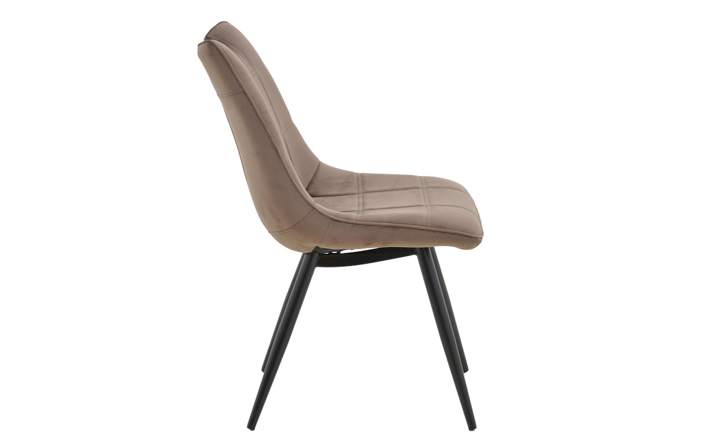 Scaun de masa Neli, maro + negru  3