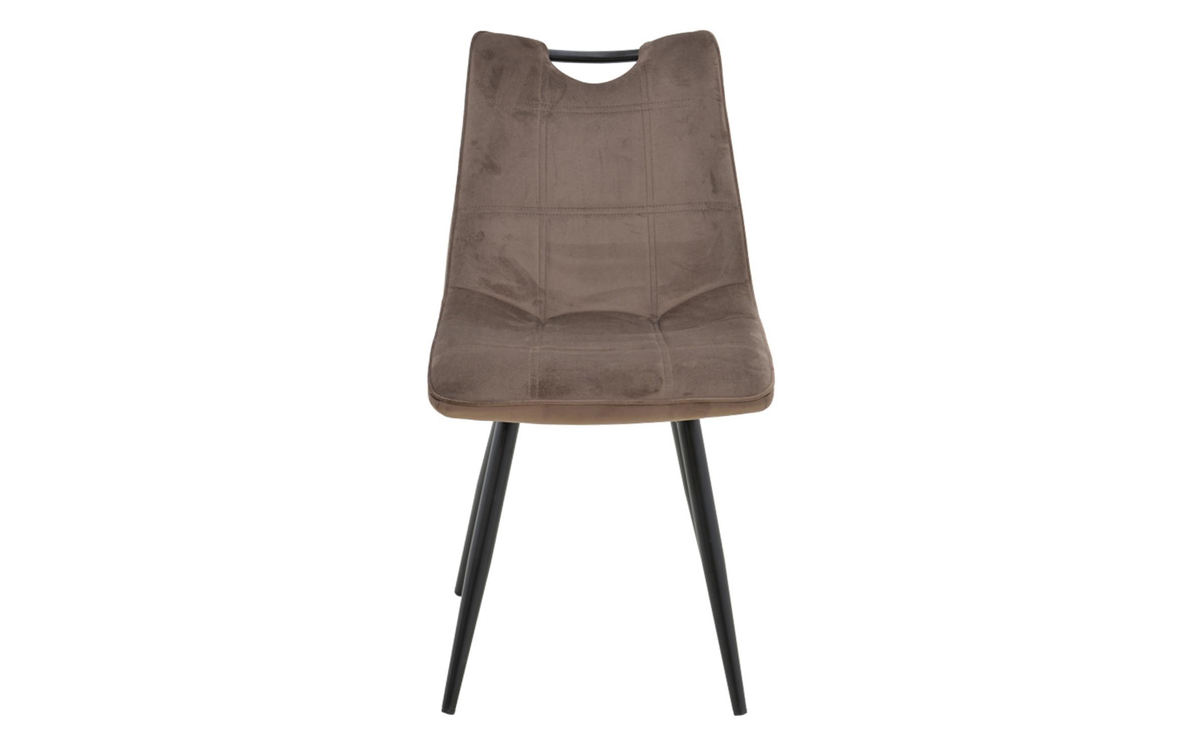 Scaun de masa Neli, maro + negru  2