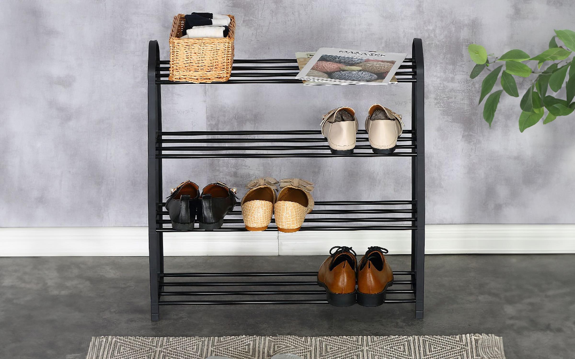 etajera pentru pantofi Ramon, negru  2