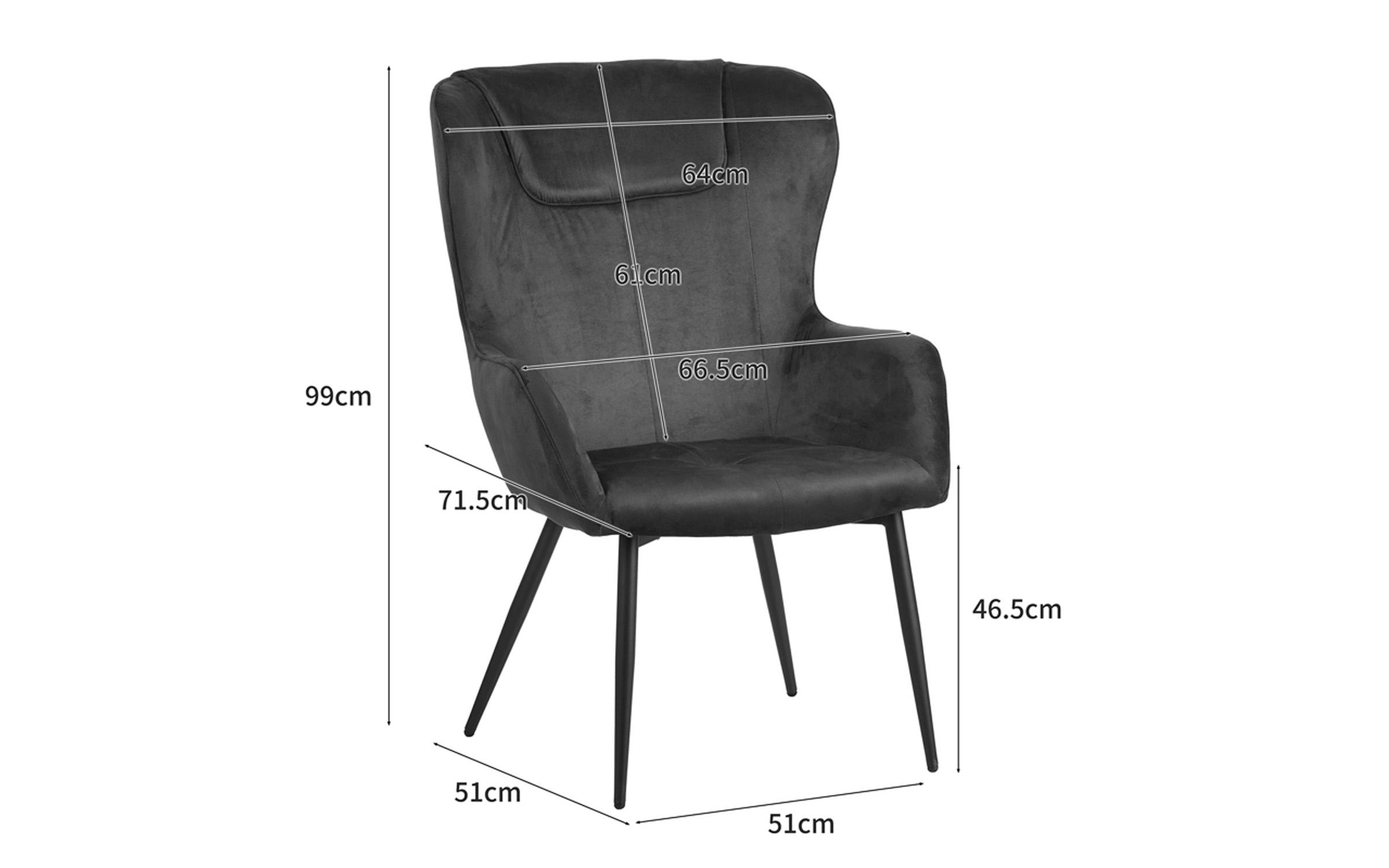 Fotoliu + taburet Rueda, galben + negru  2