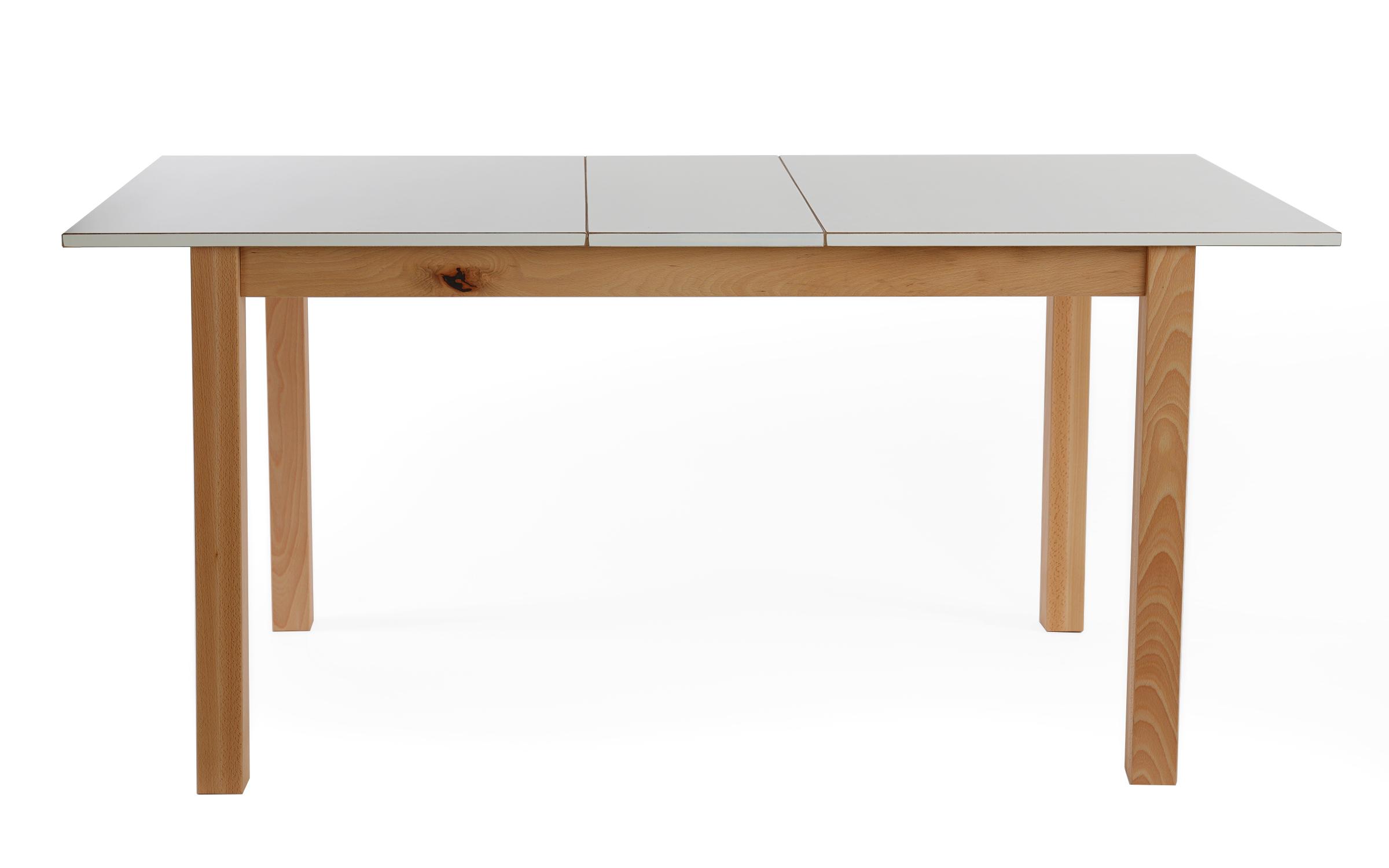 Masa dining Atika /extensibila/, alb + fag  4