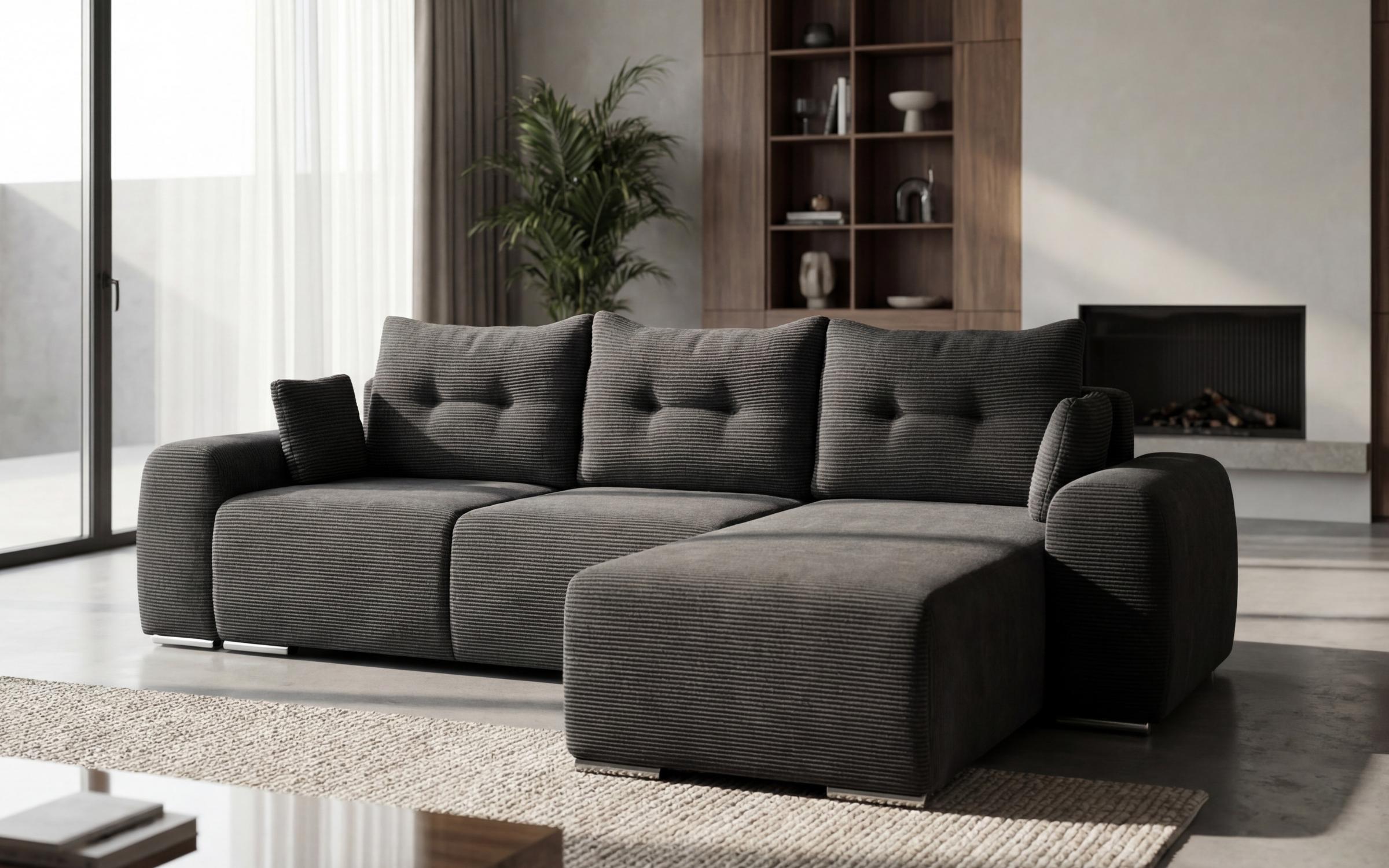 Coltar extensibil Apolo Spring, gri inchis  3