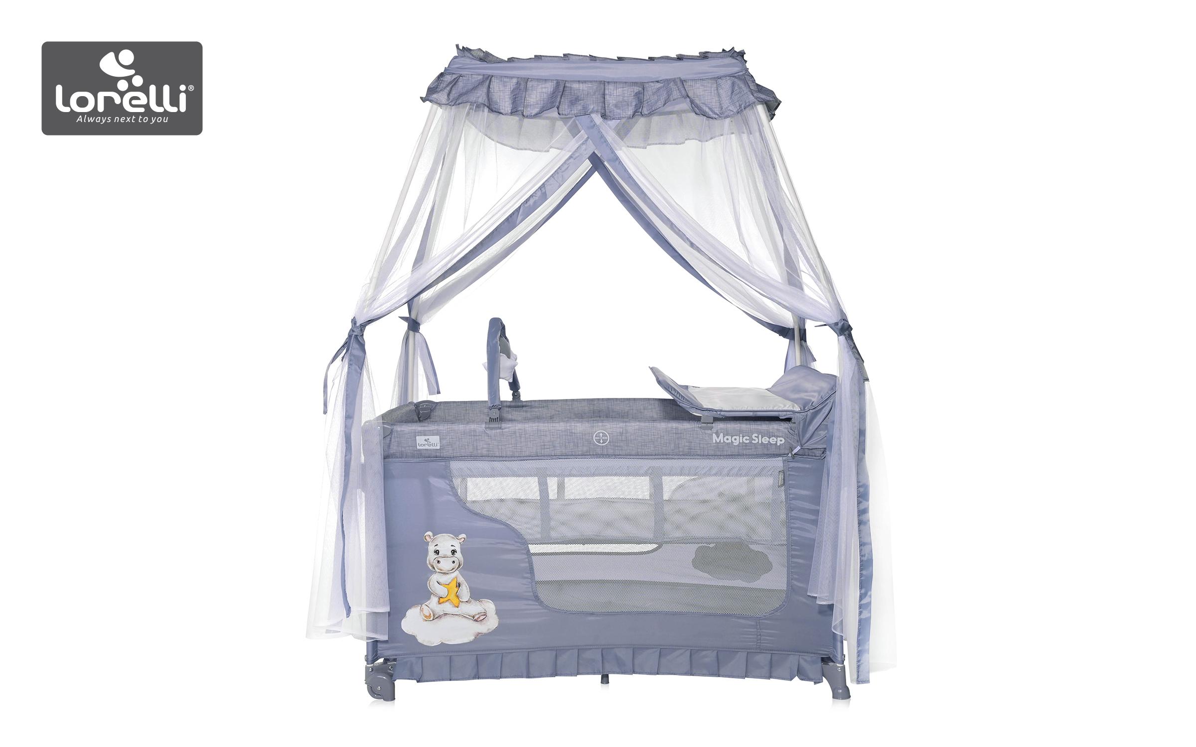 Patut pliant Magic Sleep, gri  4