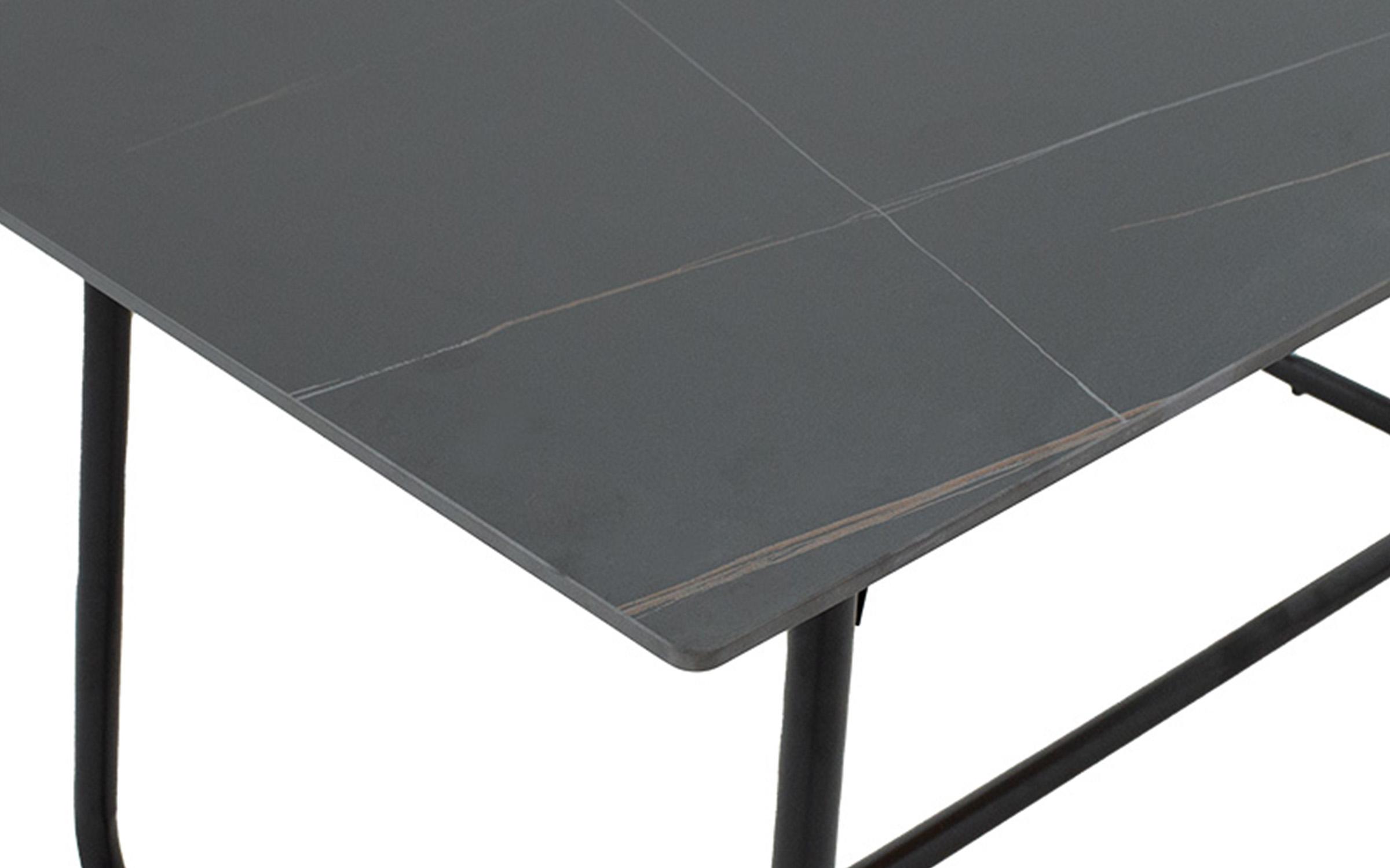Masa dining Revelo, marmura neagra 4