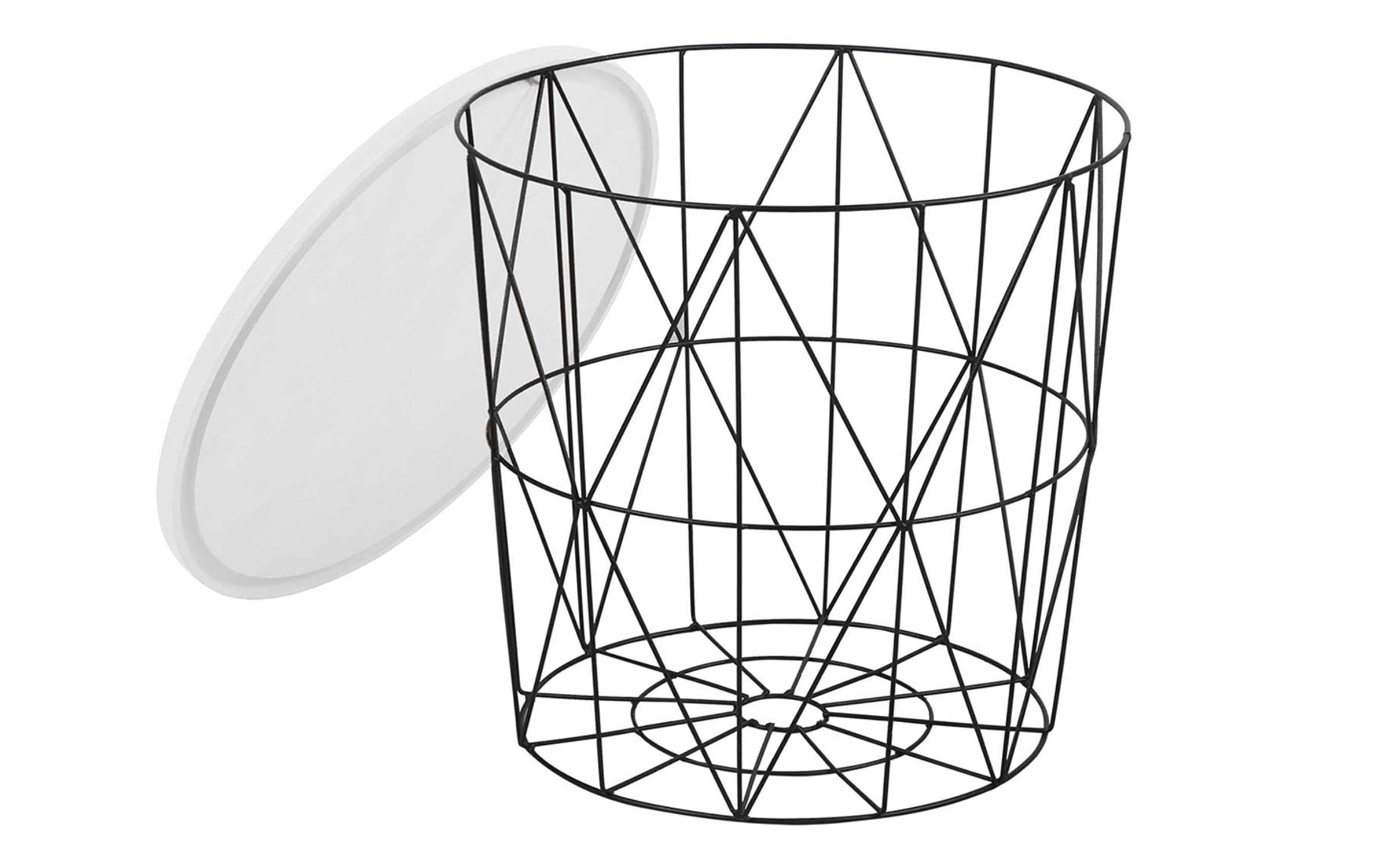 Masuta ajutatoare Rapida, alb + negru  2