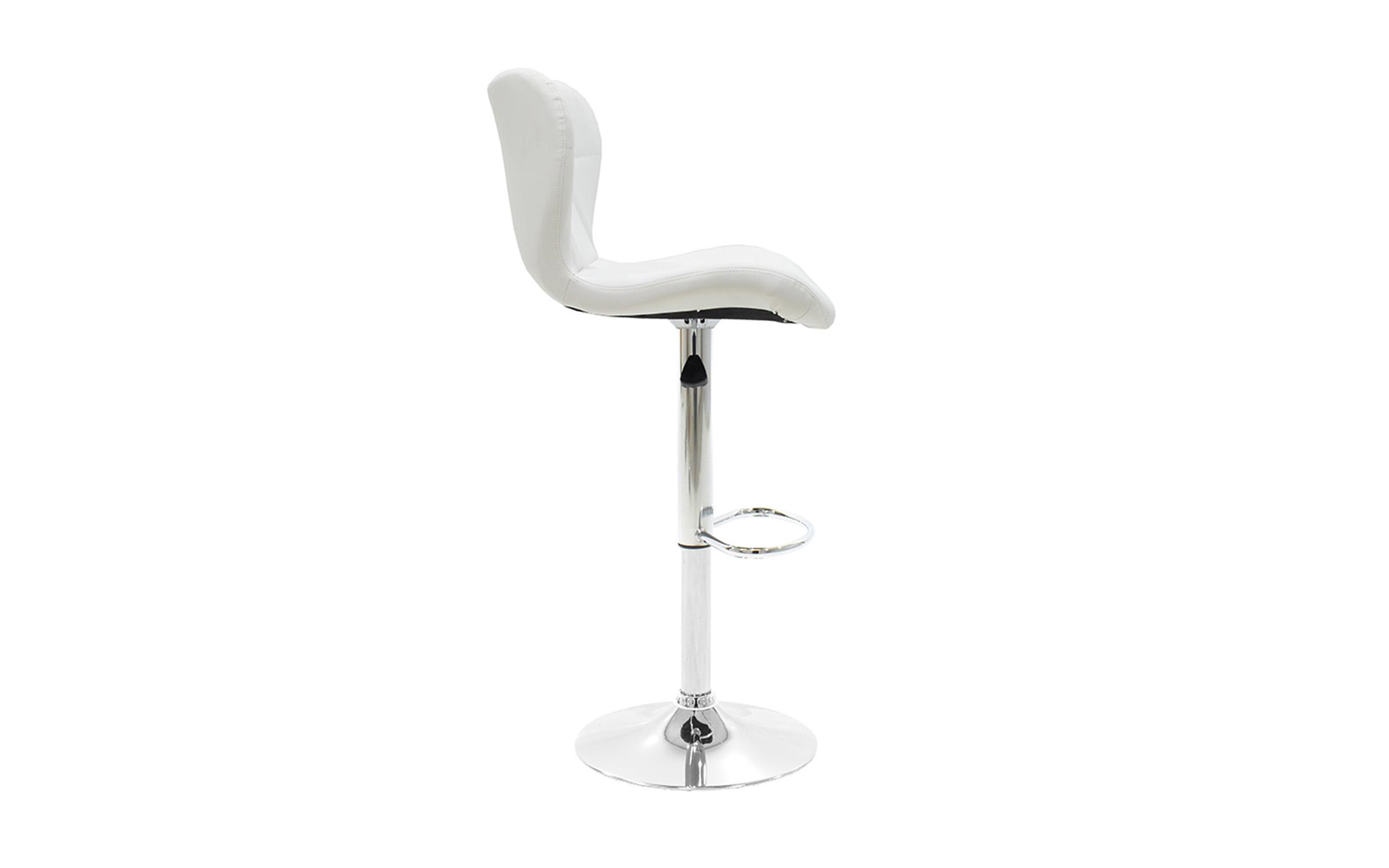 Scaun de bar Cozi, alb  4