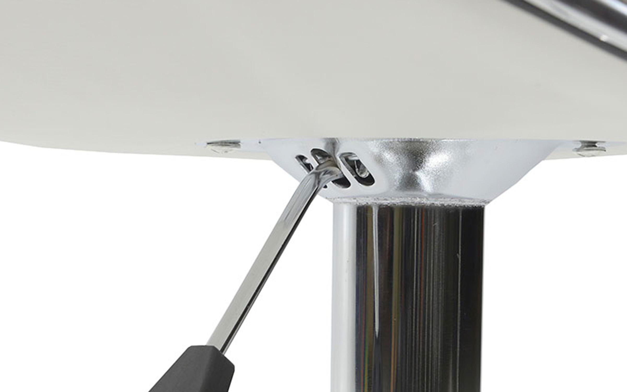 Scaun de bar Enzo, alb  6