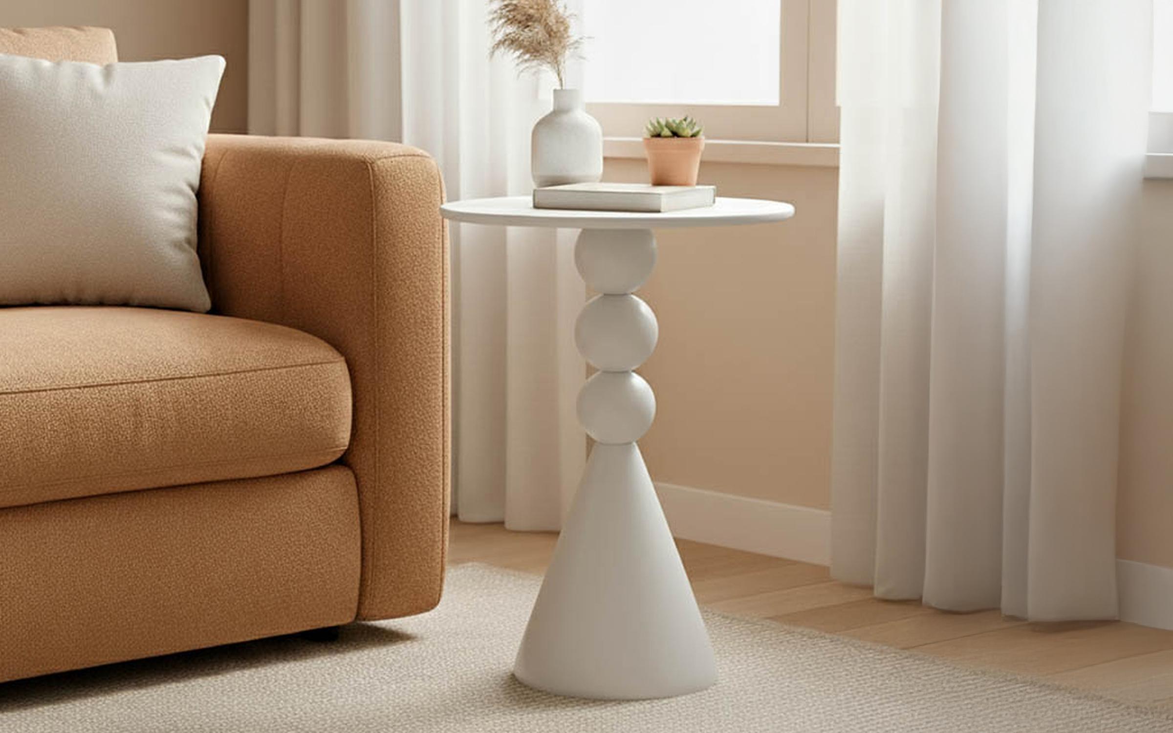 Masuta ajutatoare Bilane, crem  1