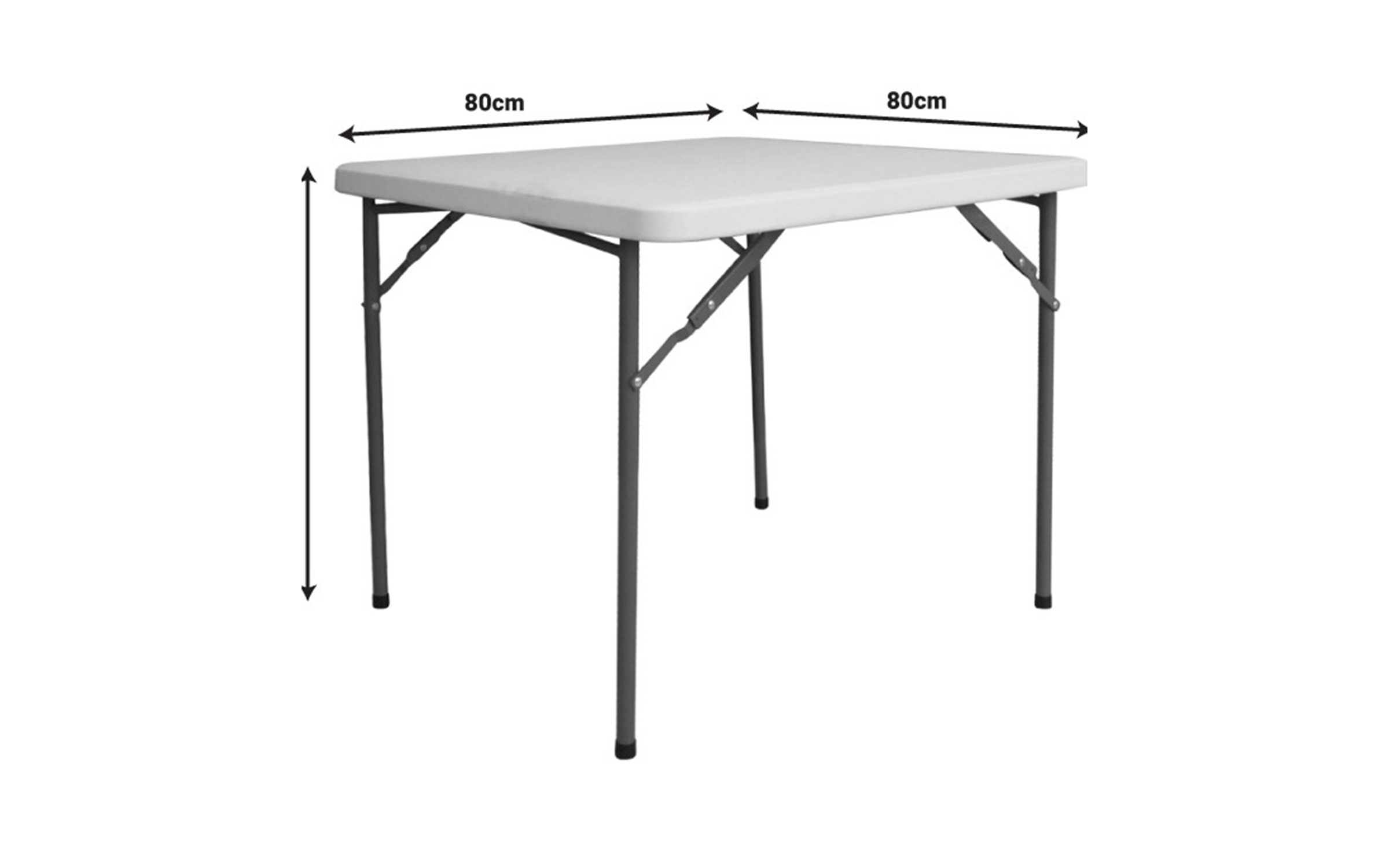 Masa de gradina Confort, alb  2