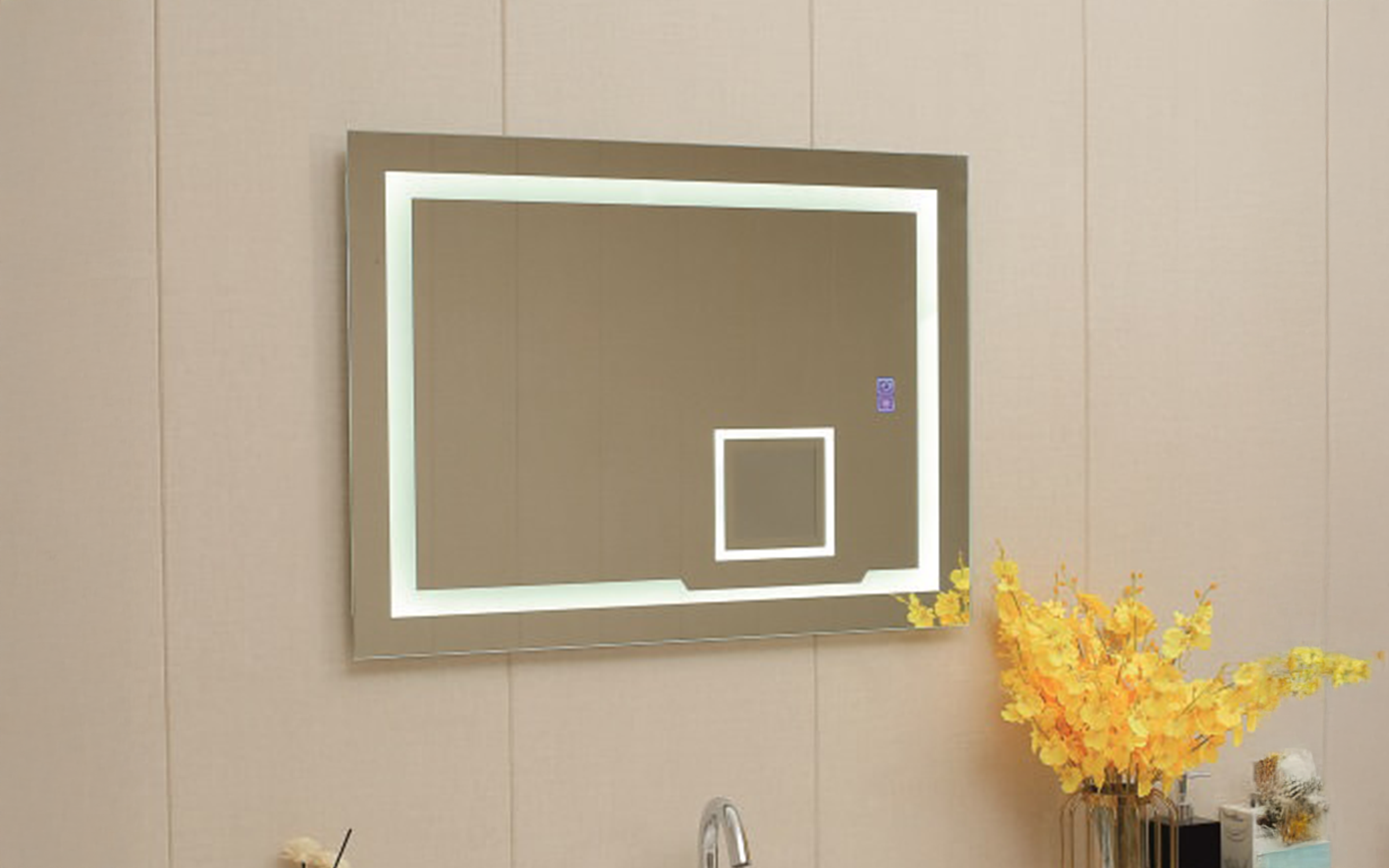 ICL 1899 Oglinda pentru baie cu iluminare LED, 60/80 сm  2