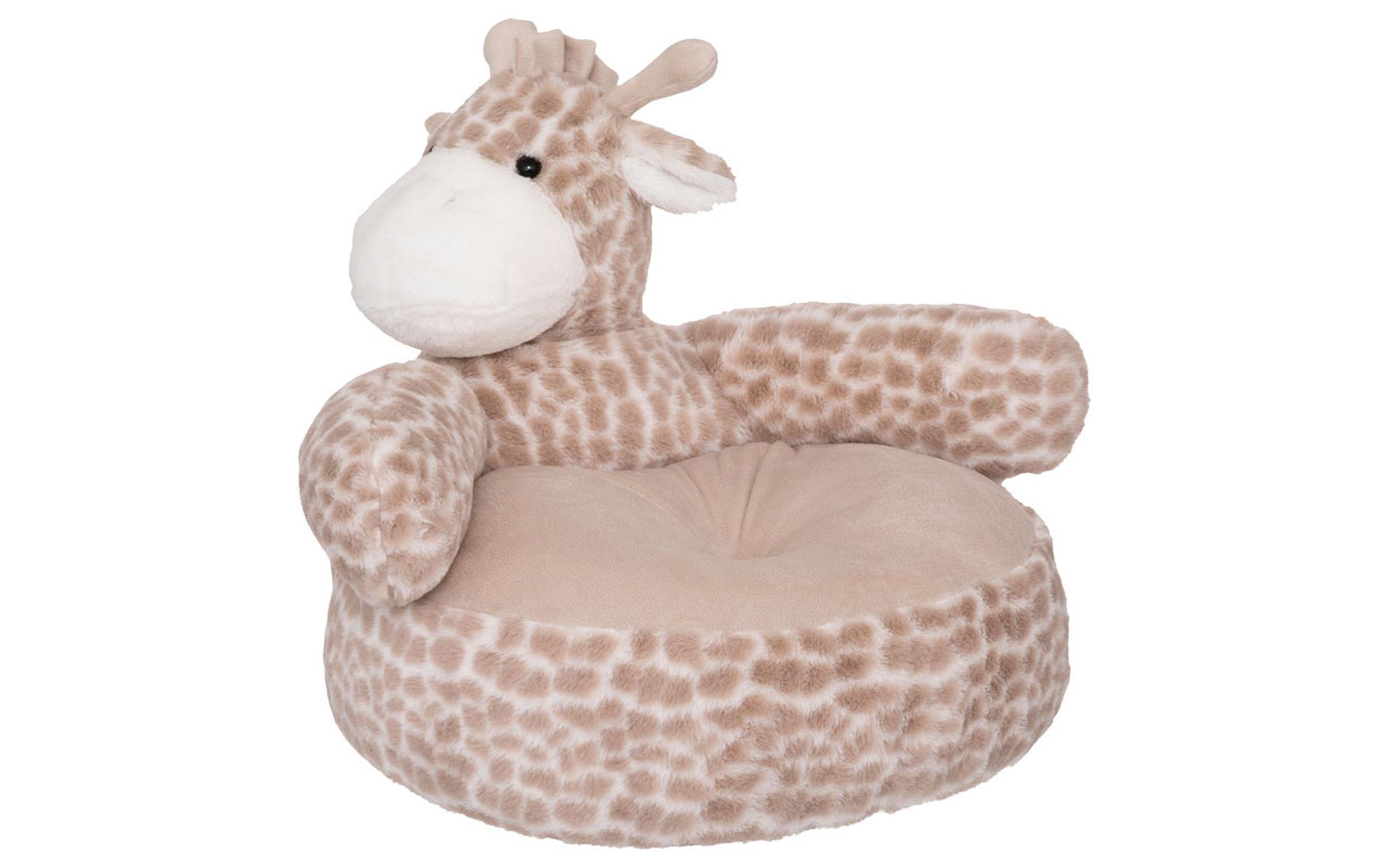 Fotoliu pentru copii Teen, maro + bej  1