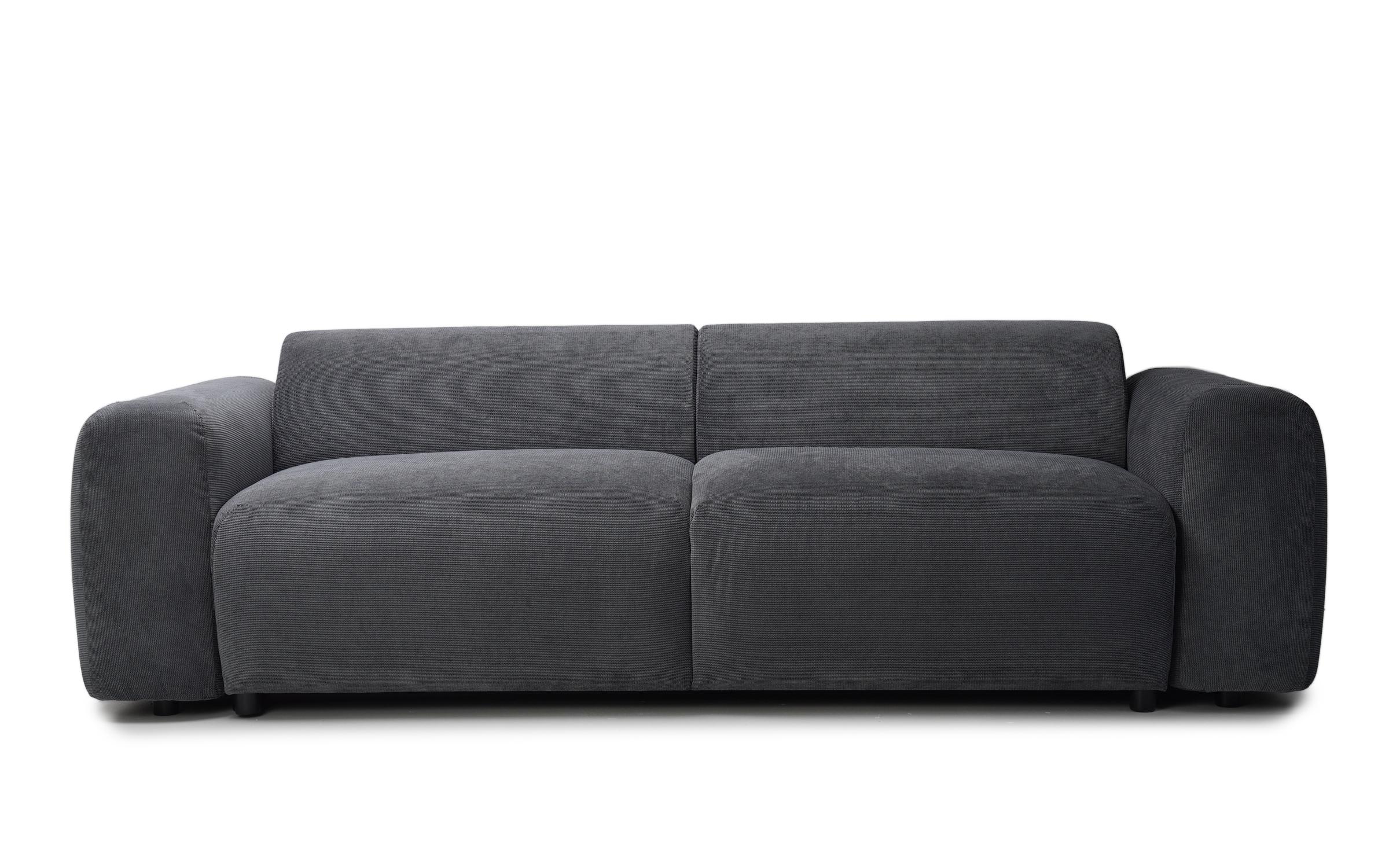 Canapea extensibila Claudi, gri inchis  1