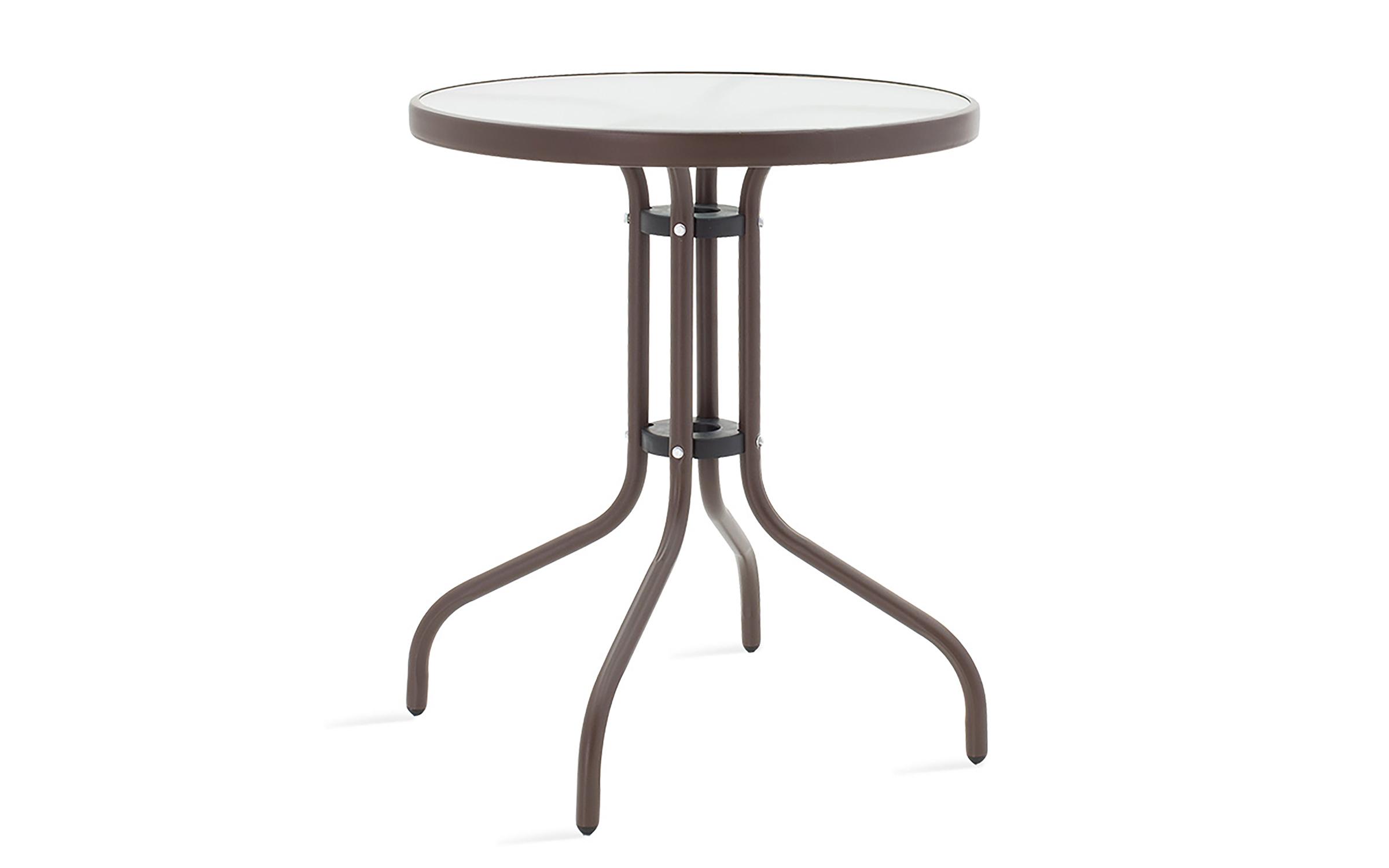 Set masa + scaune Obi, maro  4