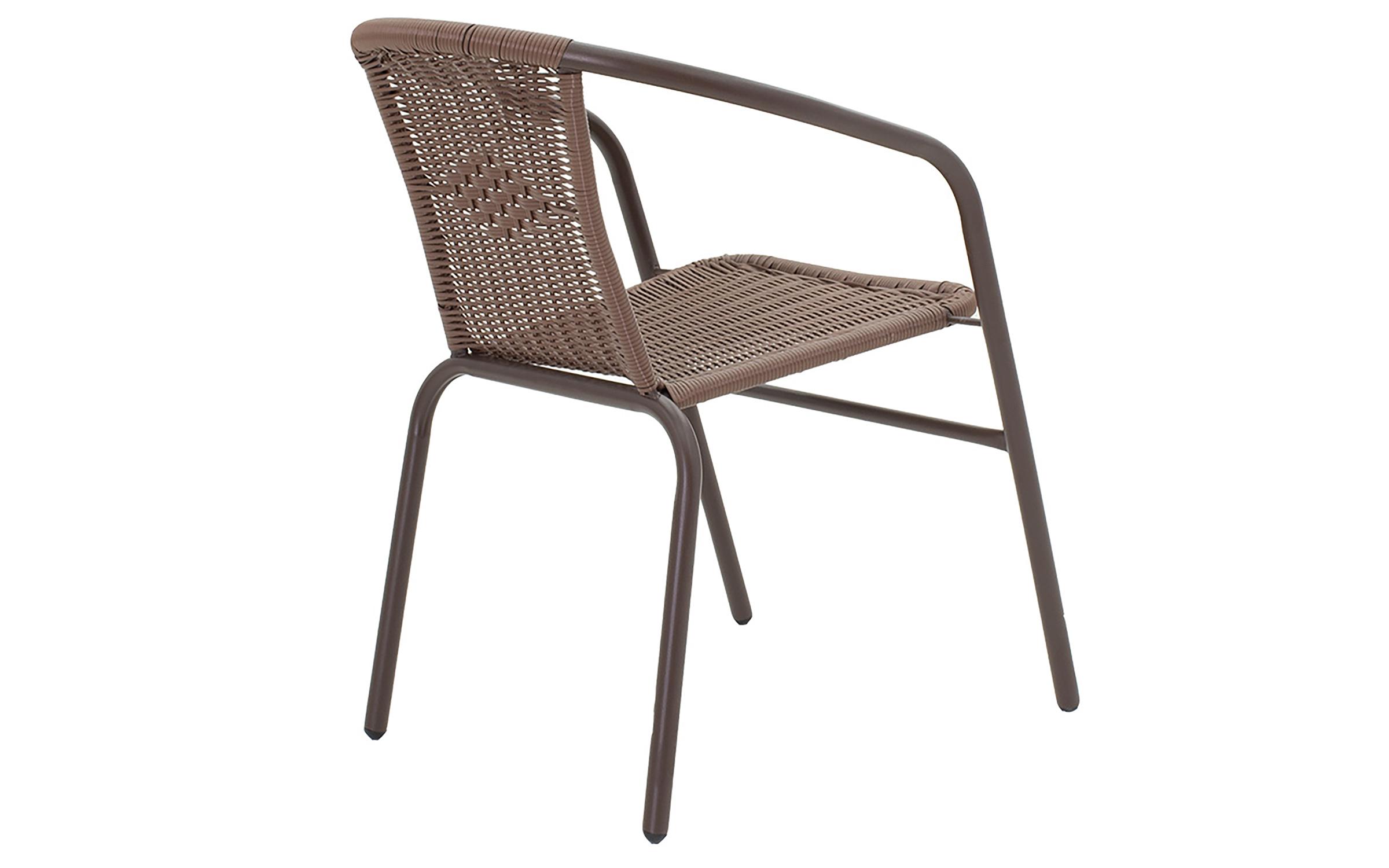 Set masa + scaune Obi, maro  2