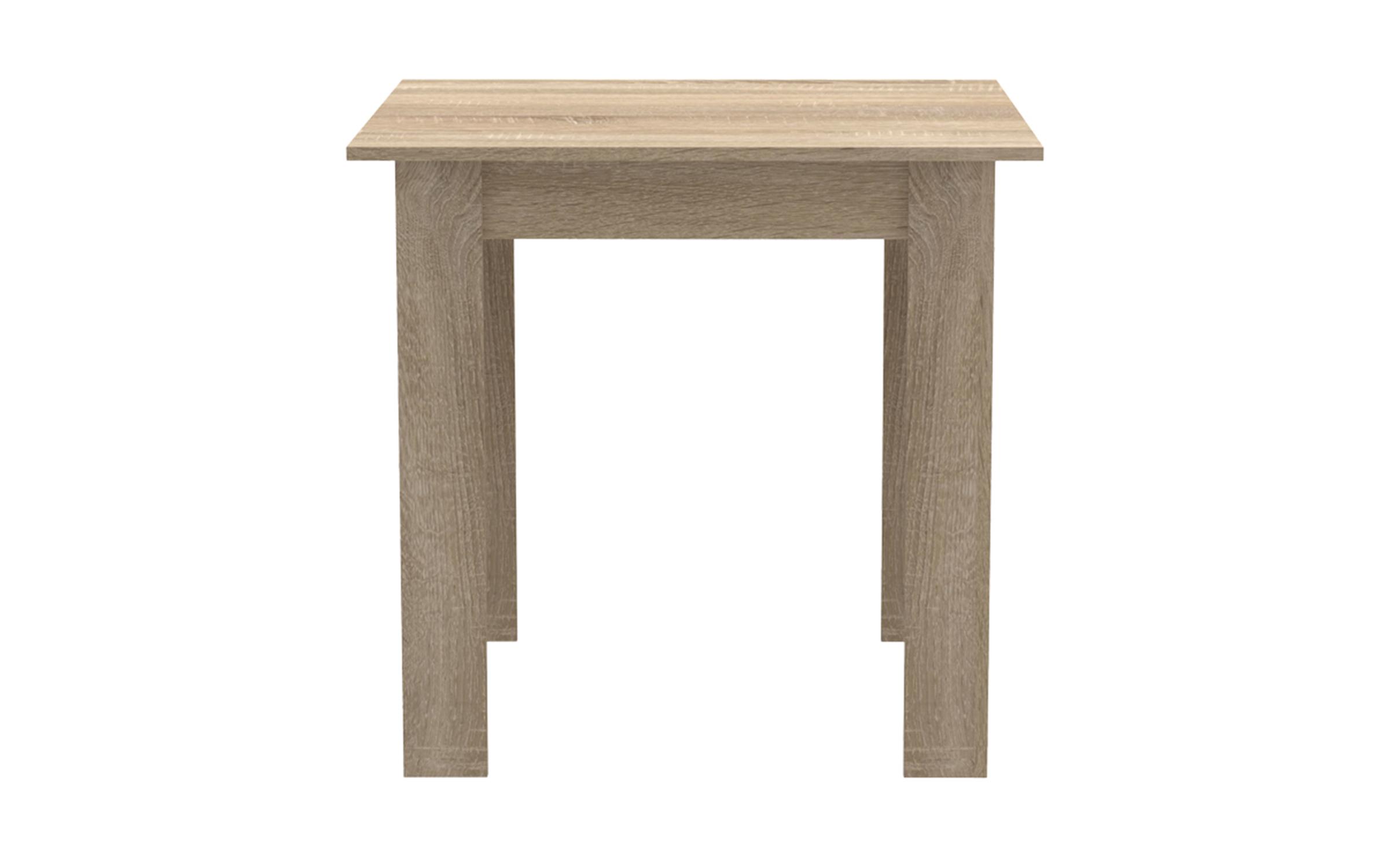 Set masa + scaune Ezra, sonoma + negru  3