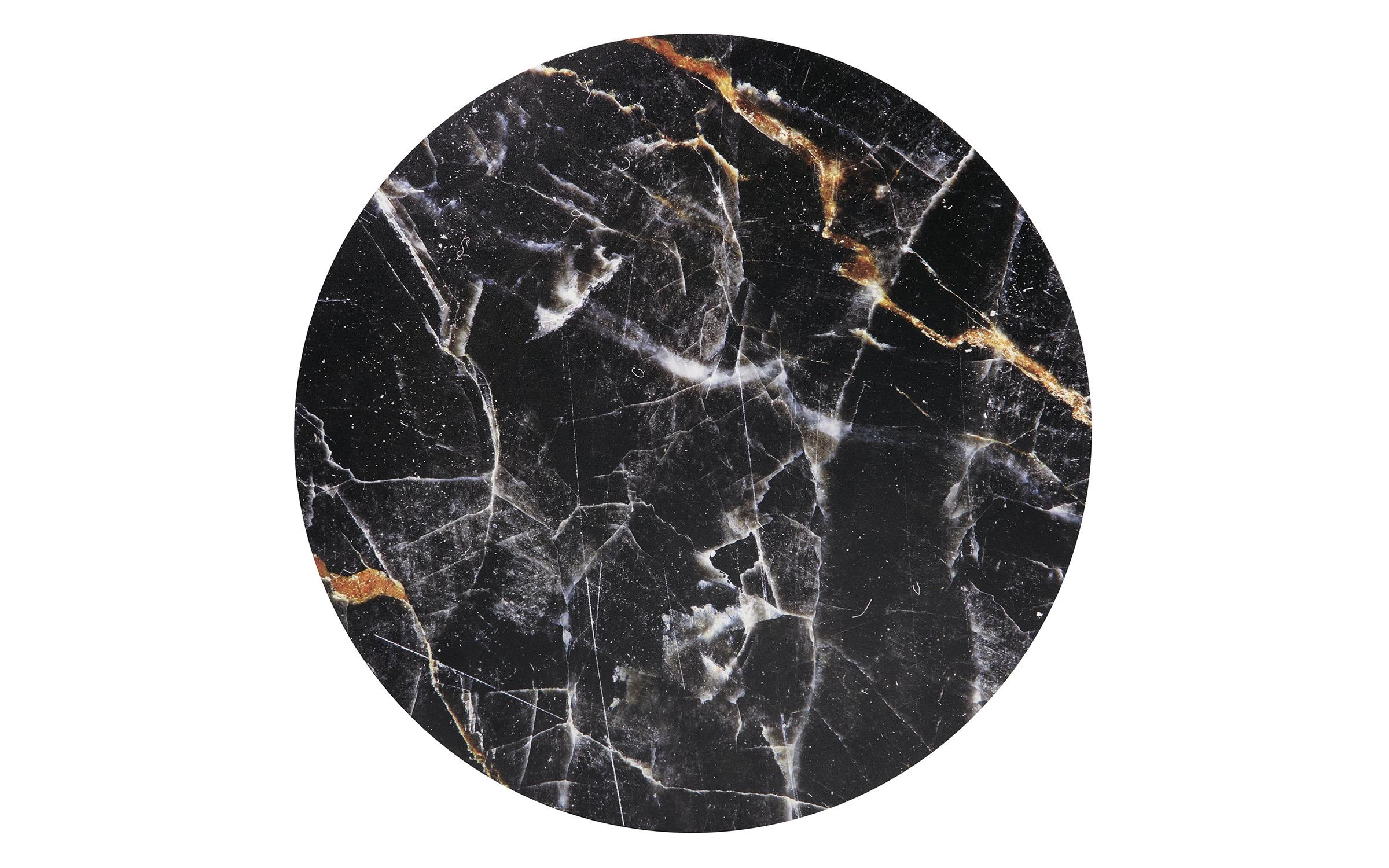 Masuta ajutatoare Rapida, marmura neagra + negru  6