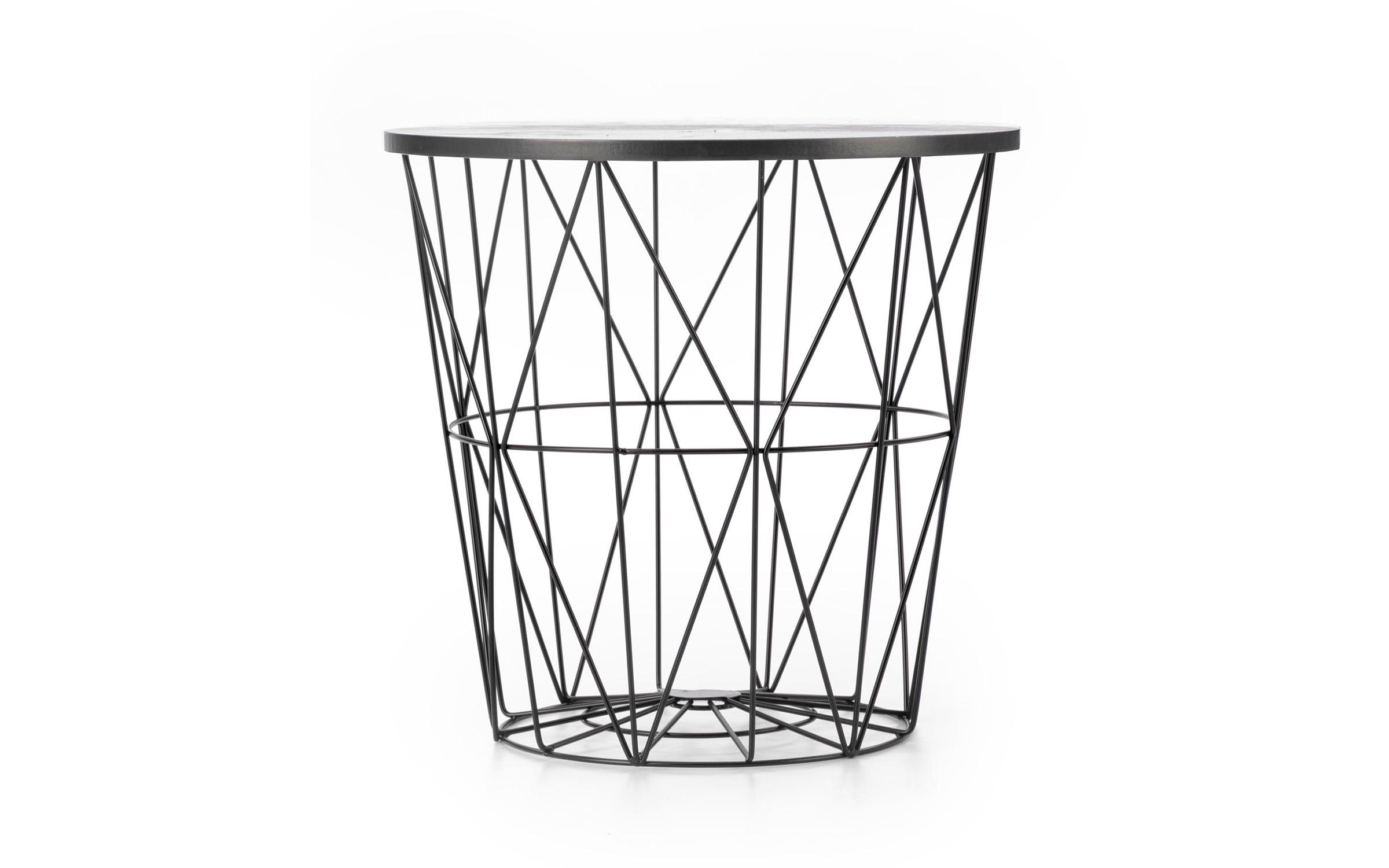 Masuta ajutatoare Rapida, marmura neagra + negru  4