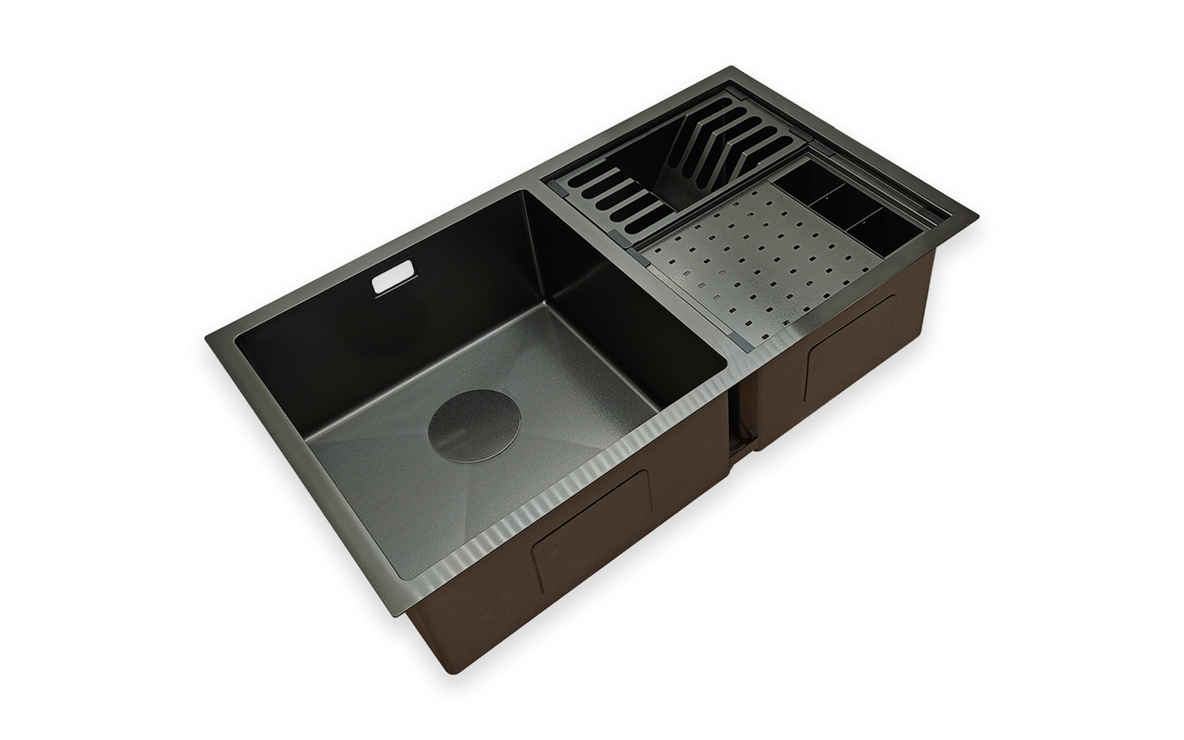 Chiuveta multifunctionala IVENTO K/ 20L.041.32, negru  3